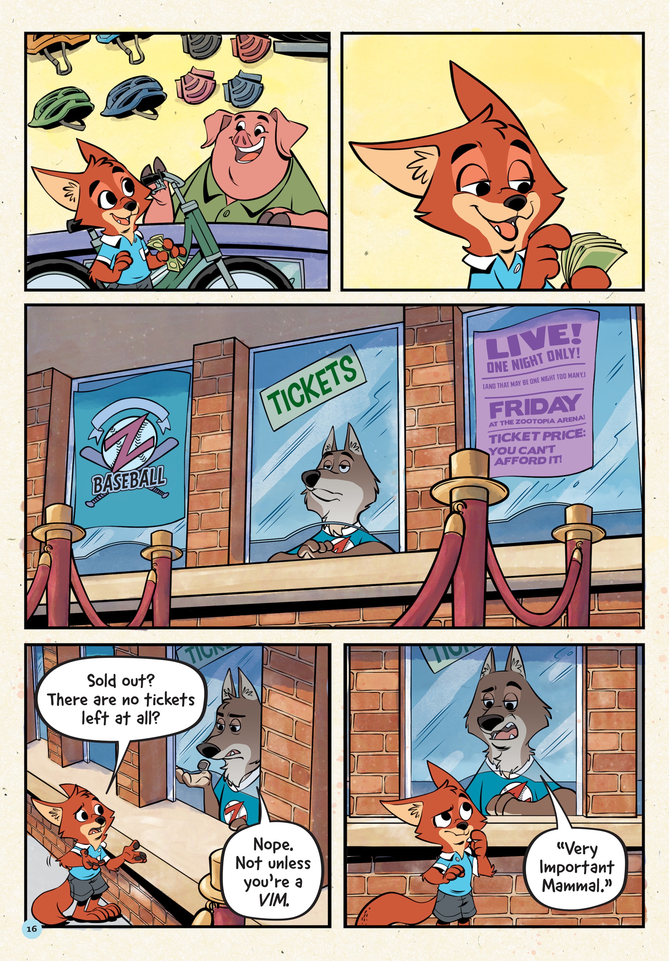 Read online Disney Zootopia: Family Night comic -  Issue # Full - 15