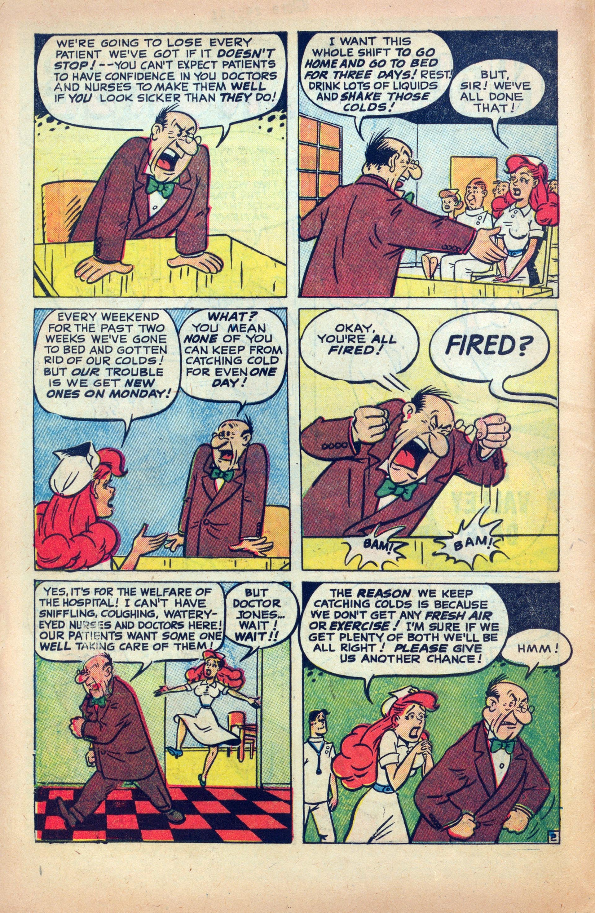 Read online Nellie The Nurse (1945) comic -  Issue #25 - 4