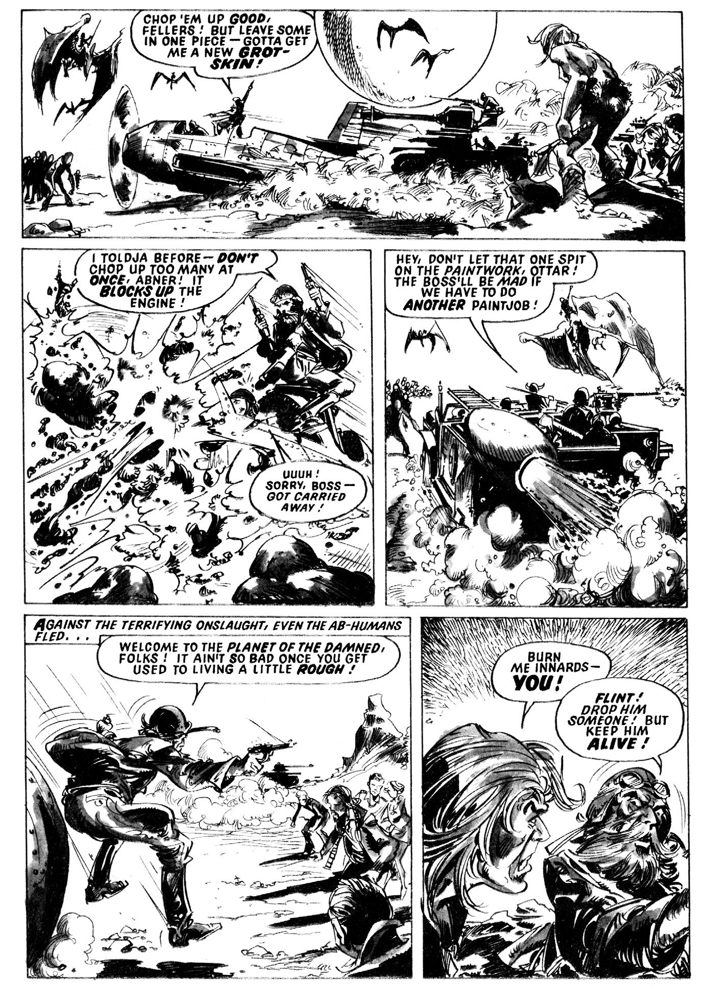 Read online Planet of the Damned & Death Planet comic -  Issue # TPB - 20