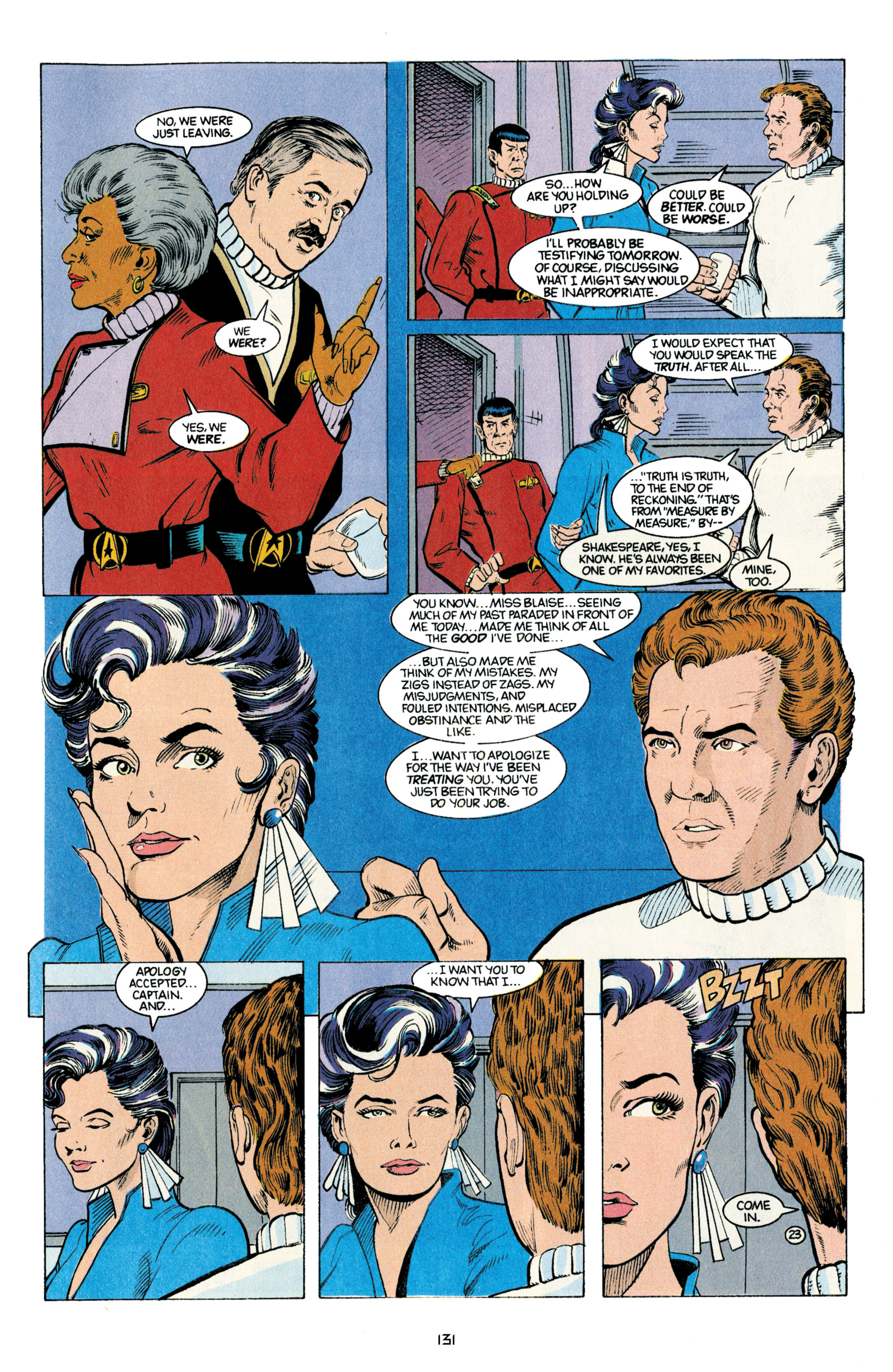 Read online Star Trek Archives comic -  Issue # TPB 5 - 124
