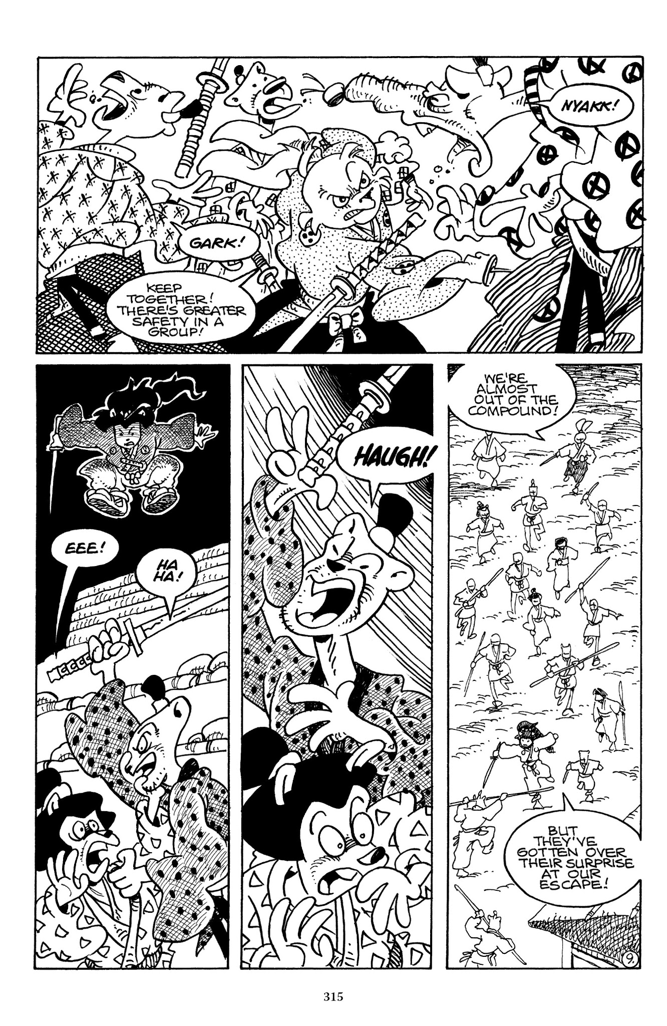 Read online The Usagi Yojimbo Saga comic -  Issue # TPB 5 - 311