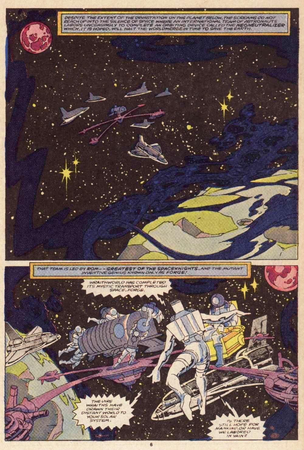 Read online ROM (1979) comic -  Issue #64 - 6