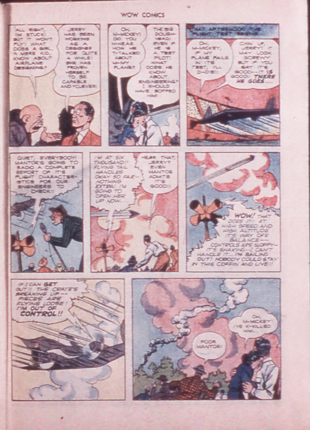 Read online Wow Comics comic -  Issue #48 - 35