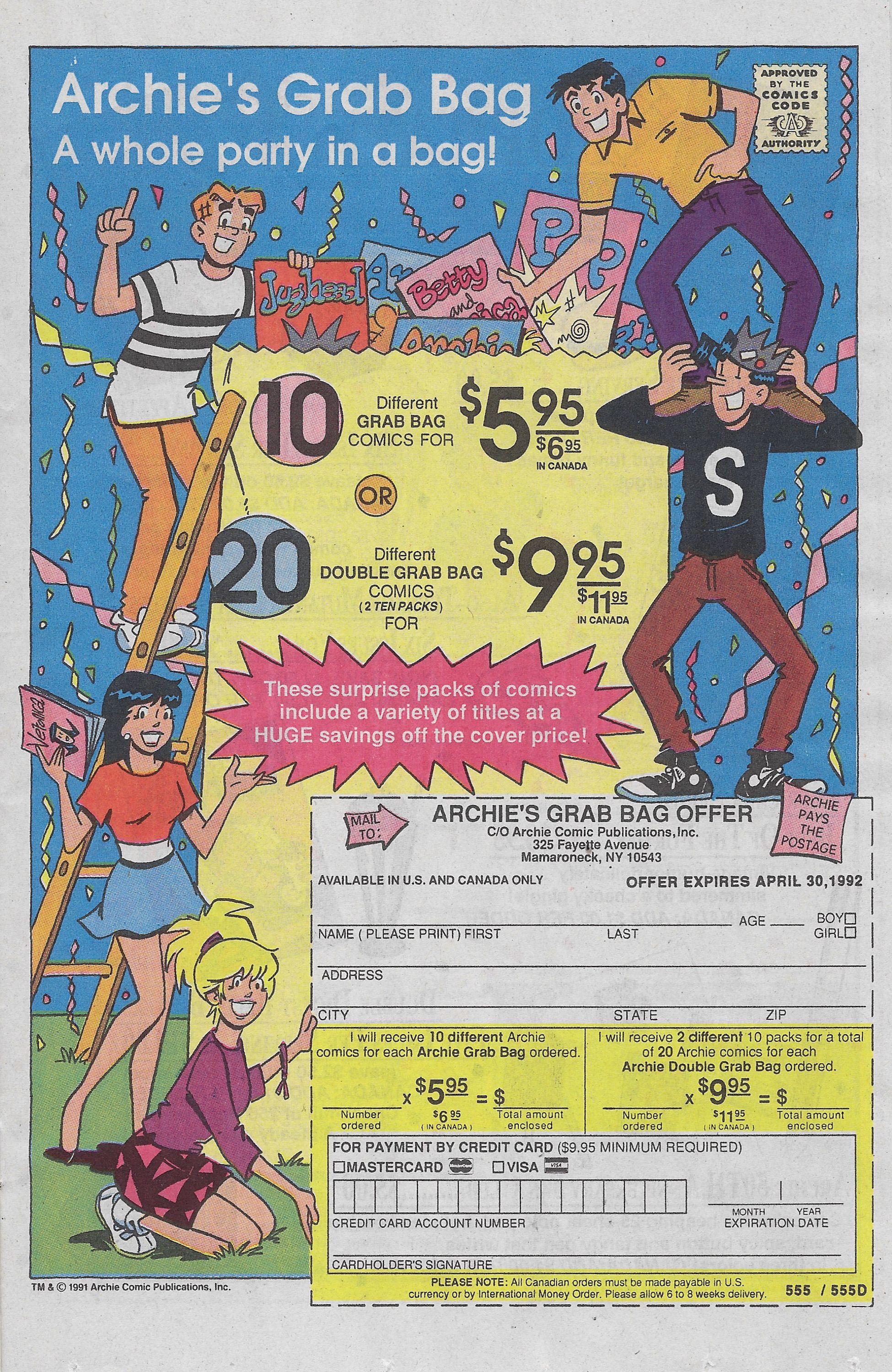Read online Jughead (1987) comic -  Issue #32 - 25