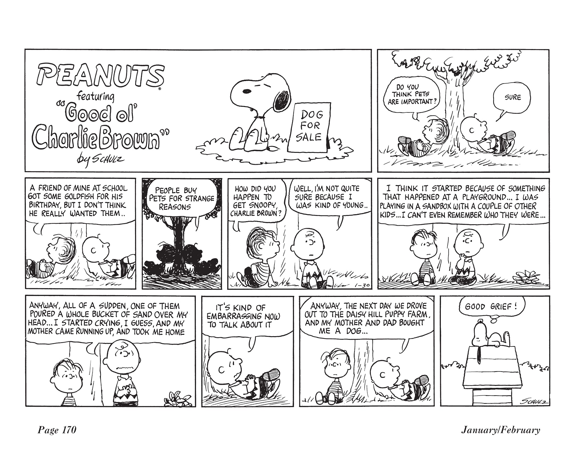 Read online The Complete Peanuts comic -  Issue # TPB 11 - 185