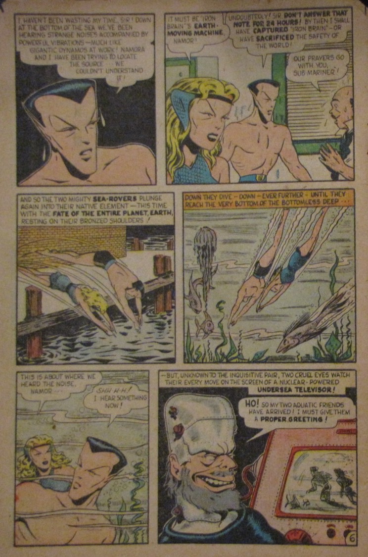 Read online Sub-Mariner Comics comic -  Issue #30 - 8