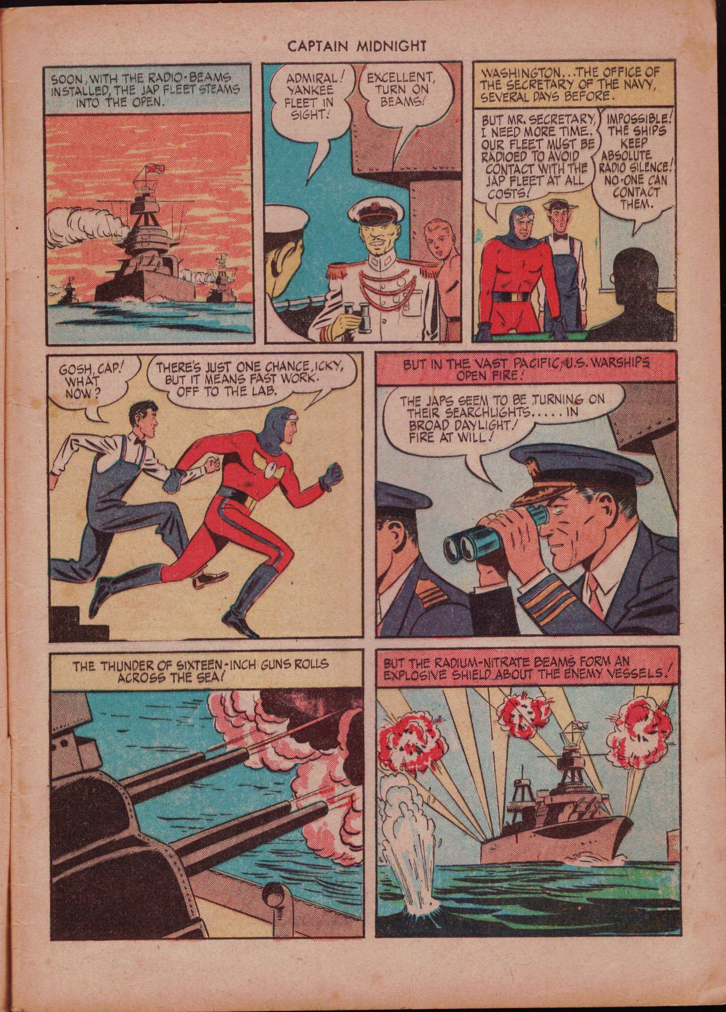 Read online Captain Midnight (1942) comic -  Issue #28 - 9