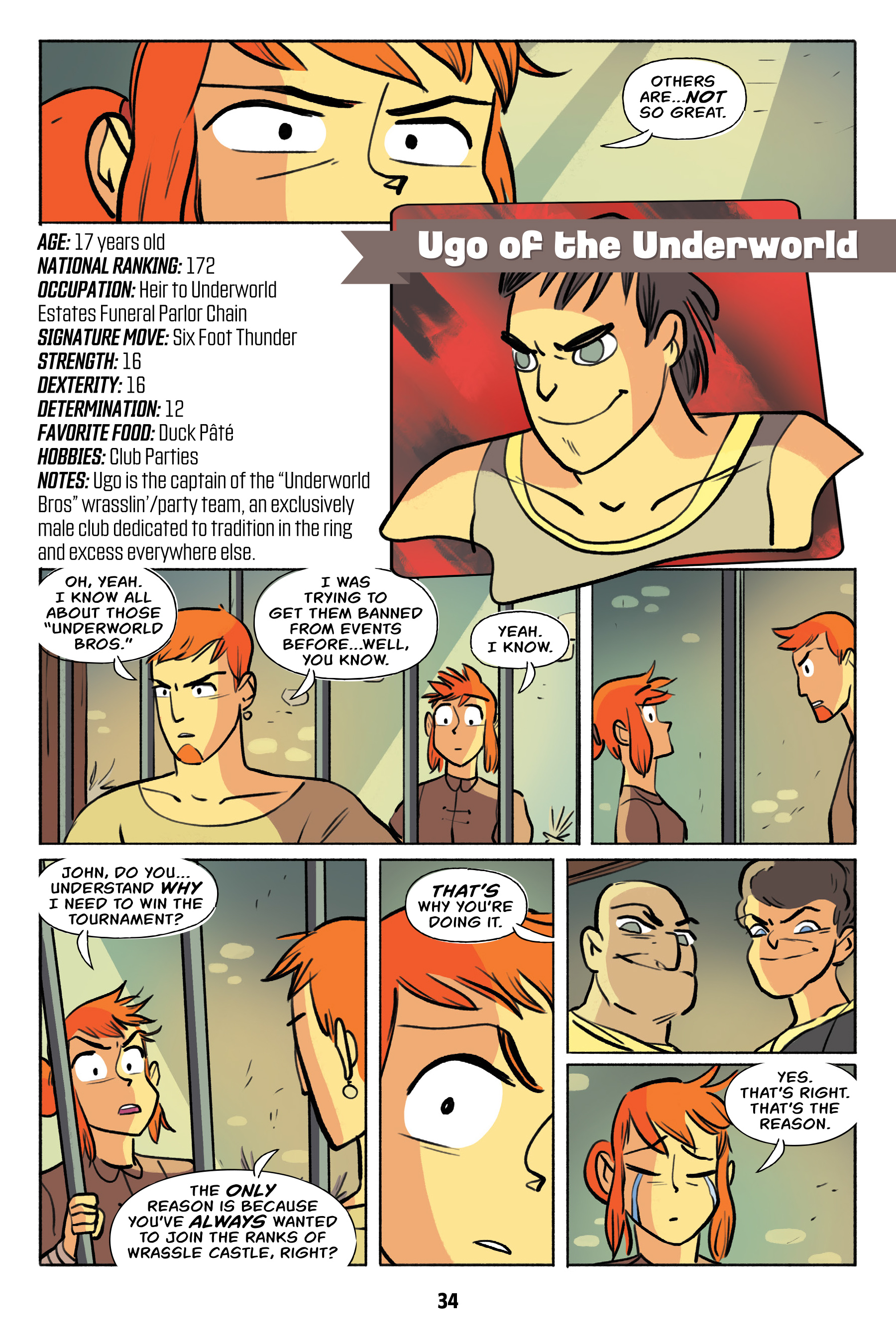 Read online Wrassle Castle comic -  Issue #2 - 34