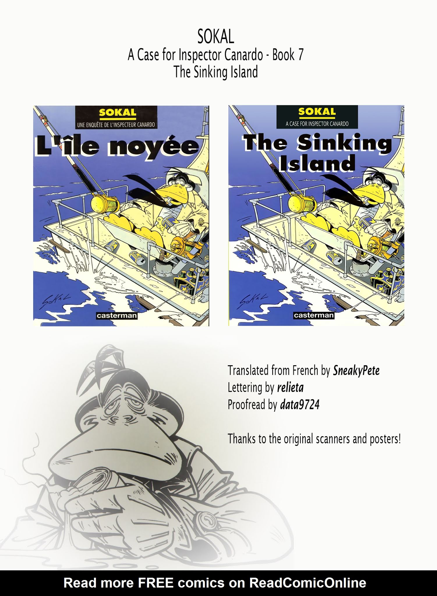 Read online Une enquête de l'inspecteur Canardo comic -  Issue #7 - 3