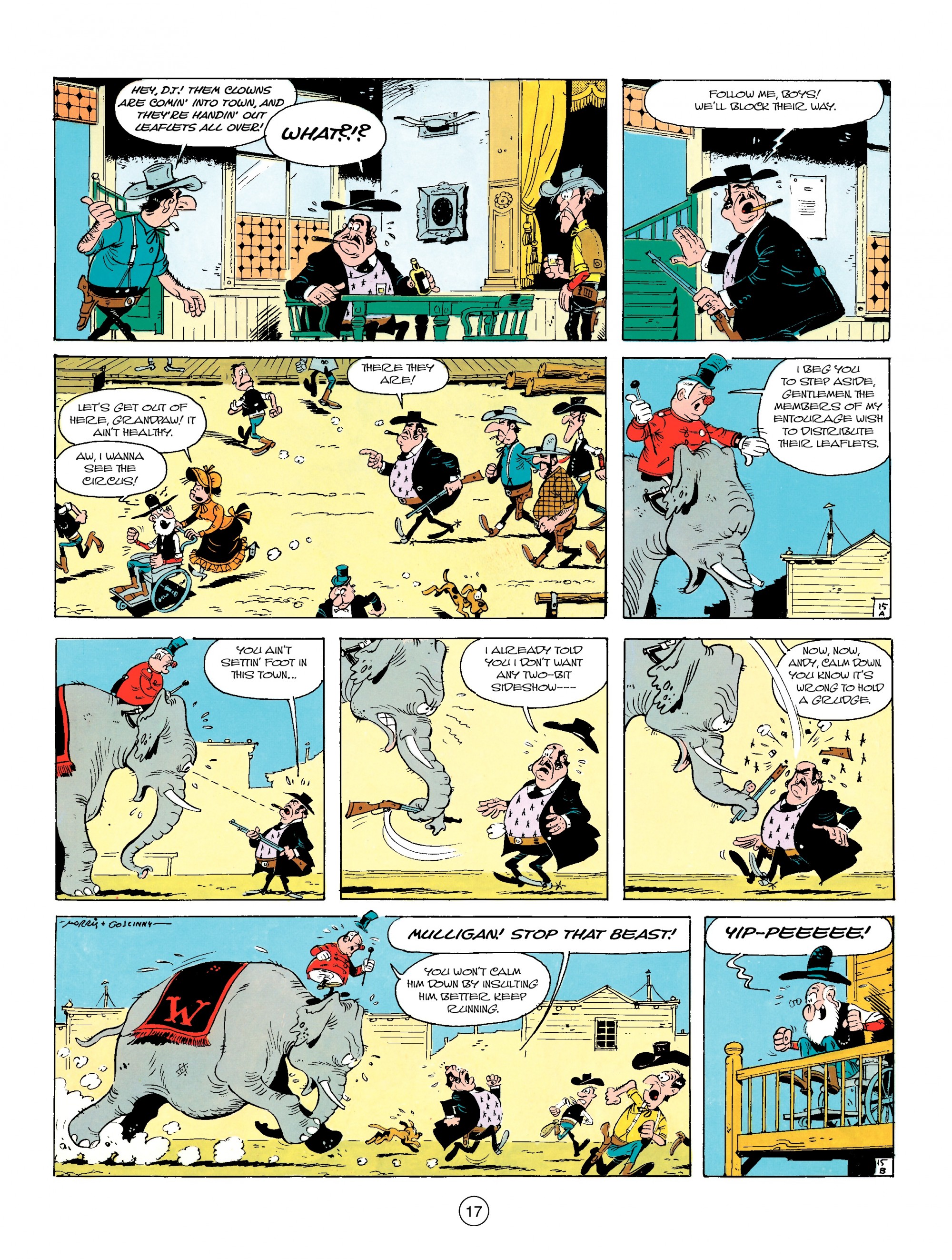 Read online A Lucky Luke Adventure comic -  Issue #11 - 17