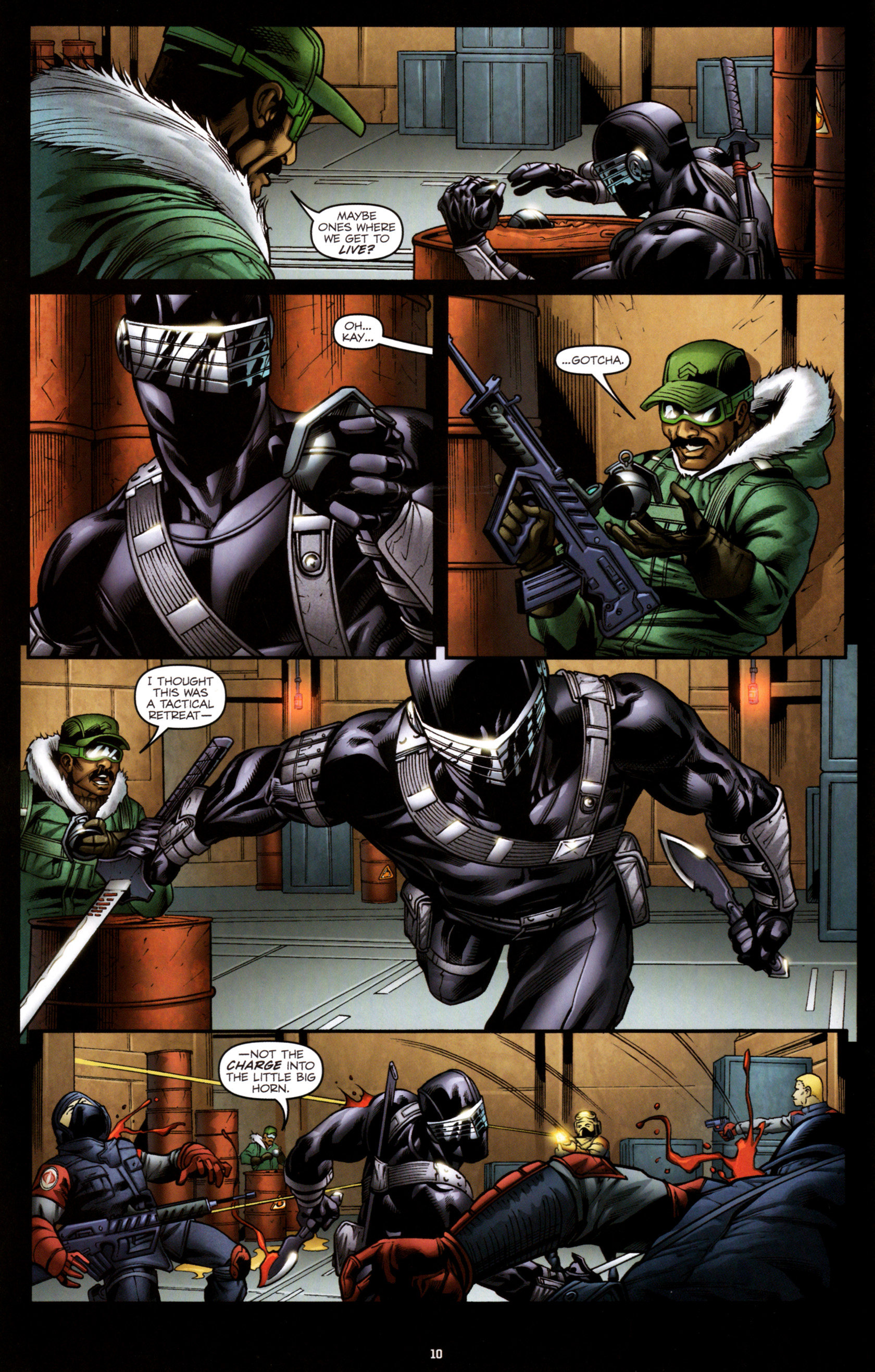 Read online G.I. Joe: Snake Eyes comic -  Issue #2 - 13