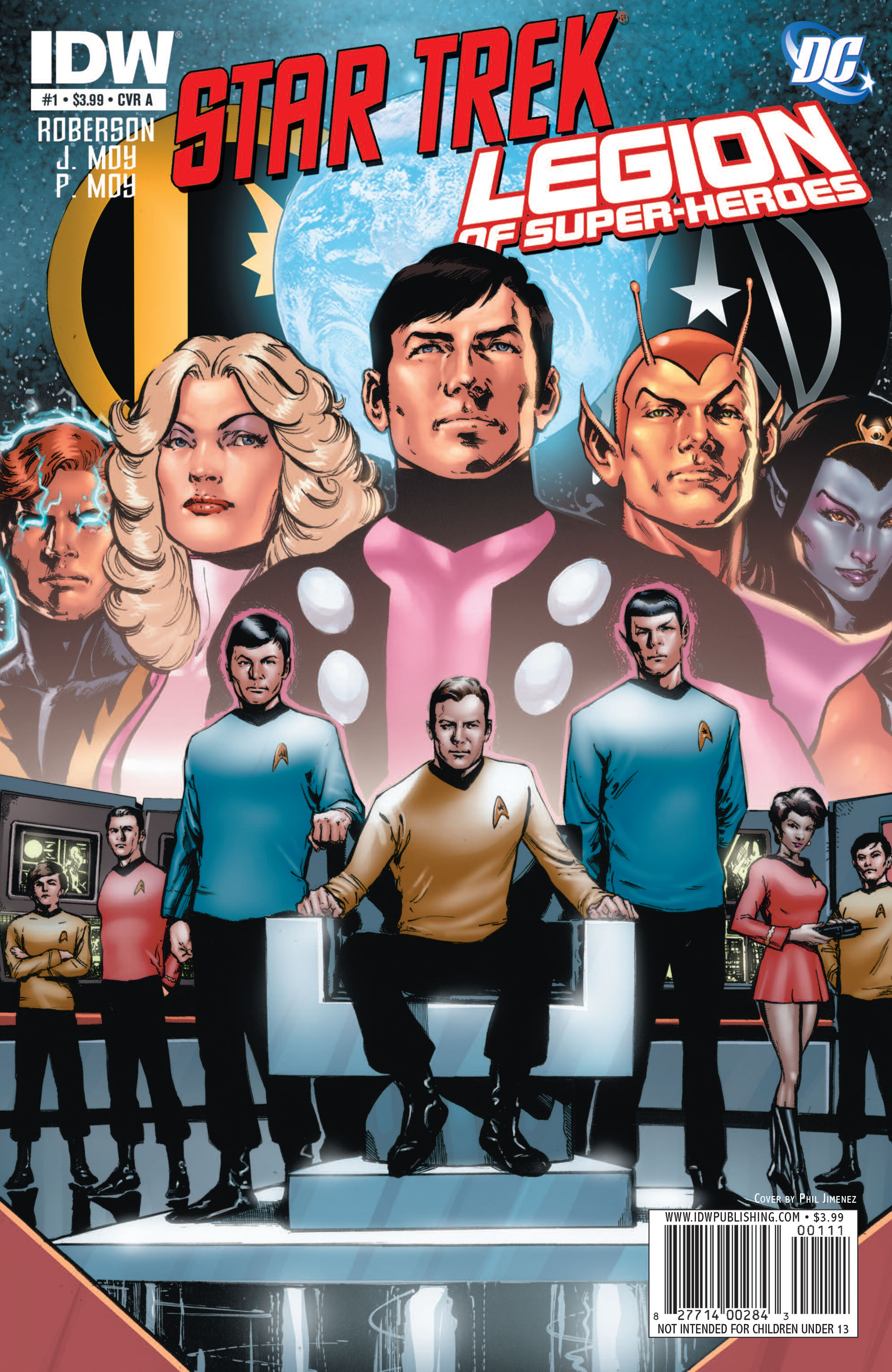 Read online Star Trek/Legion of Super-Heroes comic -  Issue #1 - 1
