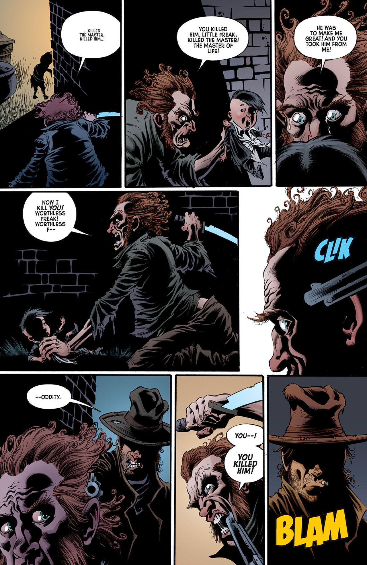Read online Billy the Kid's Old Timey Oddities and the Orm of Loch Ness comic -  Issue #4 - 24