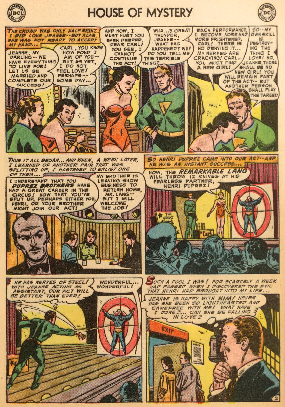 Read online House of Mystery (1951) comic -  Issue #26 - 29