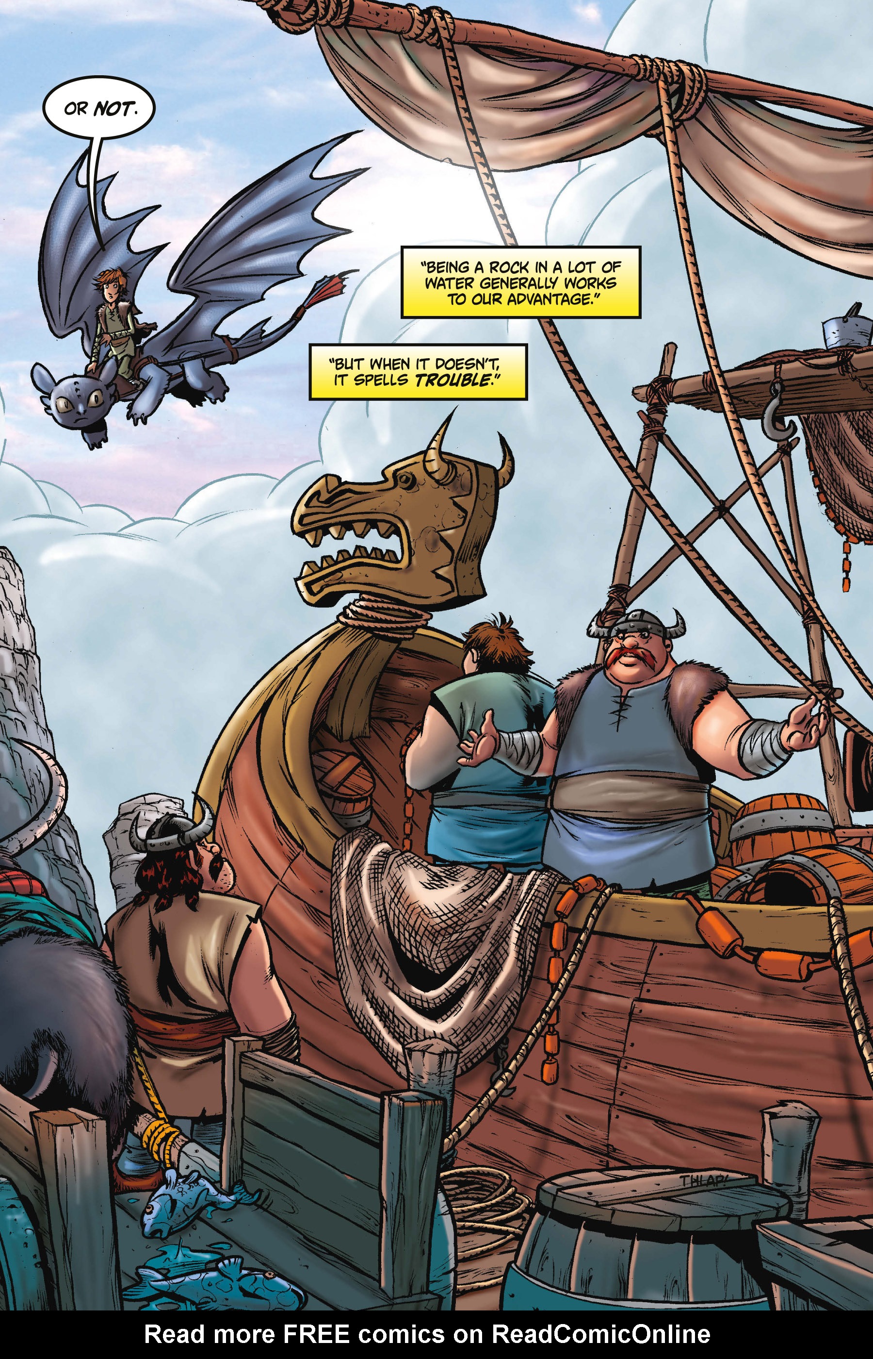 Read online DreamWorks Dragons: Riders of Berk comic -  Issue #2 - 8