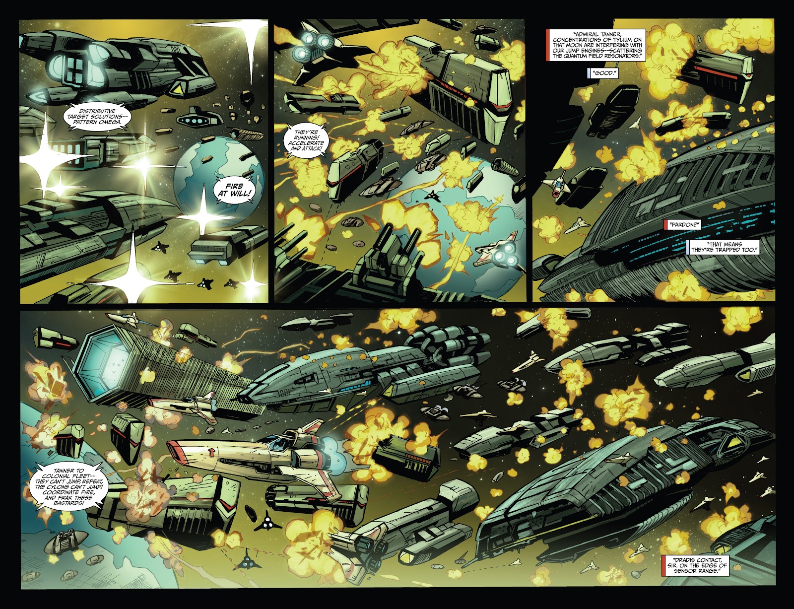 Battlestar Galactica: Cylon War issue 4 - Page 12