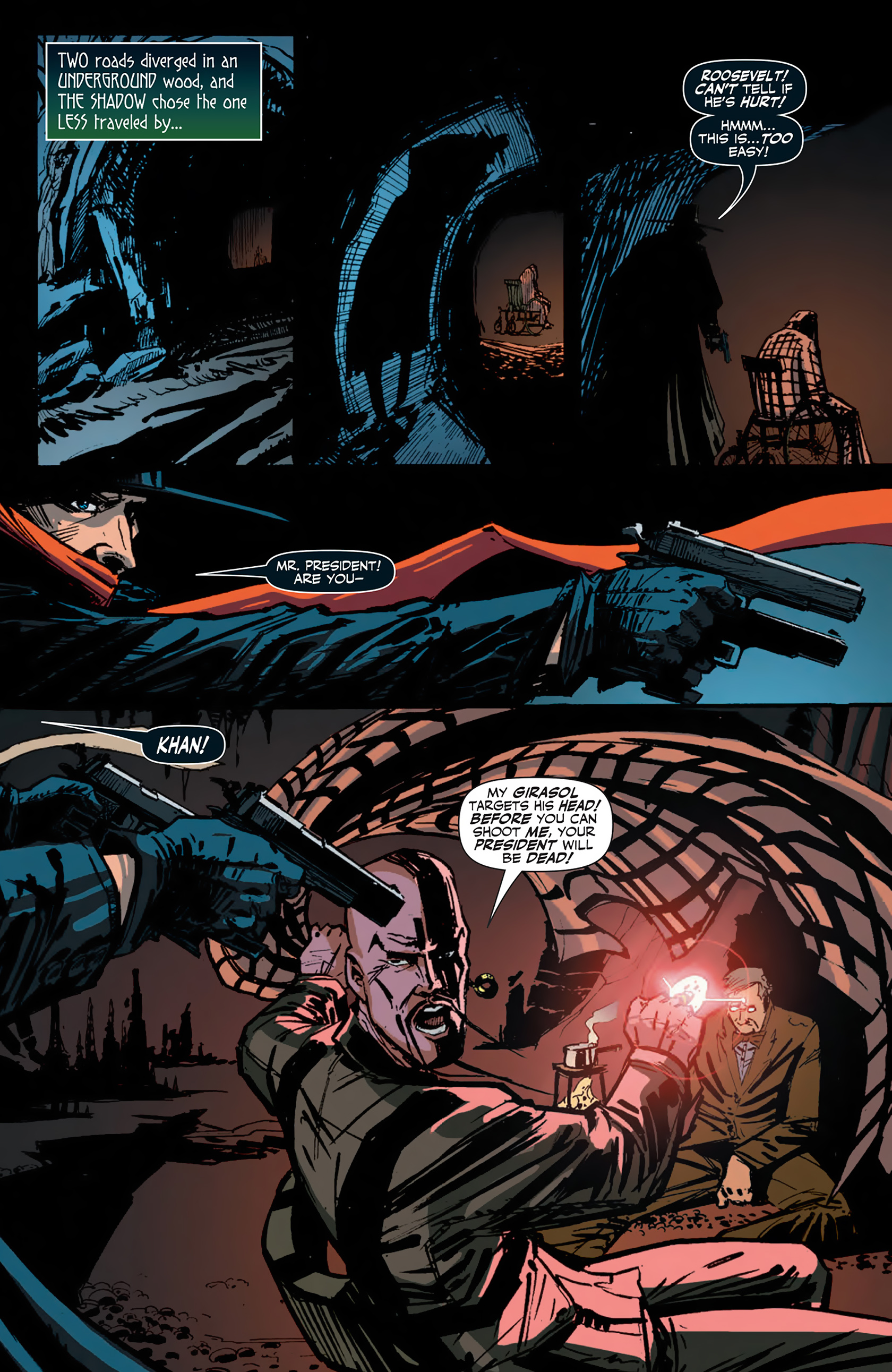 Read online The Shadow/Green Hornet: Dark Nights comic -  Issue #5 - 17