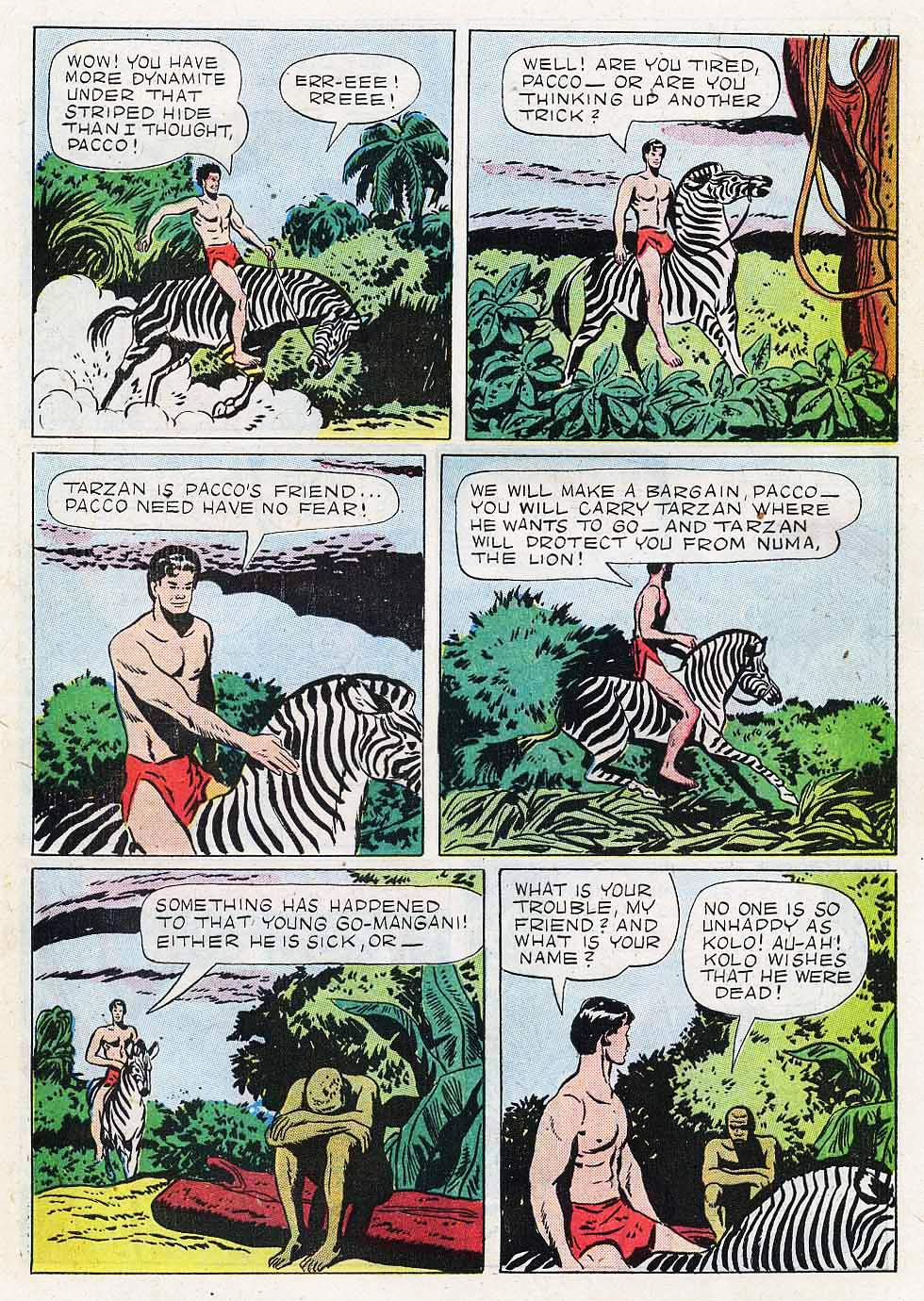 Read online Tarzan (1948) comic -  Issue #12 - 5