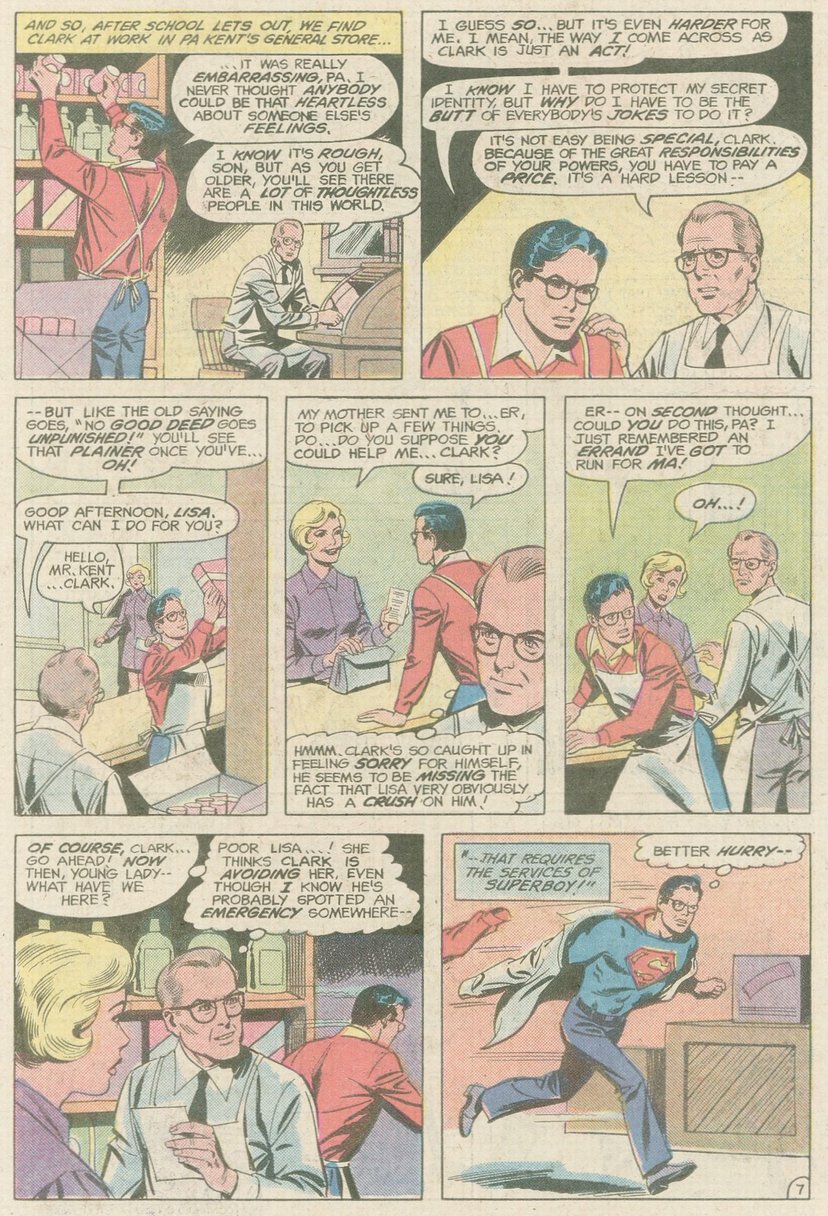 The New Adventures of Superboy 40 Page 7