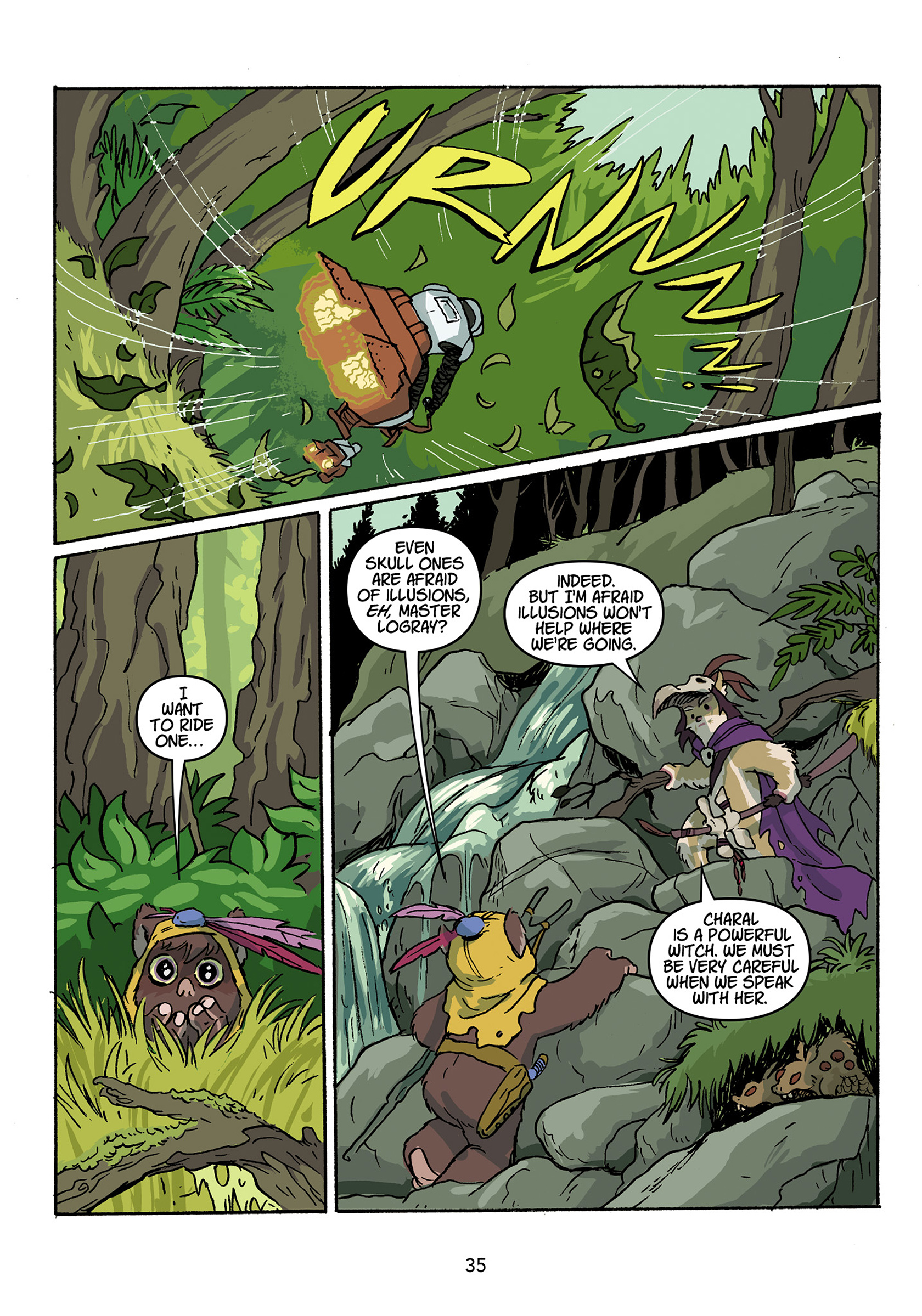 Read online Star Wars: Ewoks - Shadows of Endor comic -  Issue # TPB - 36