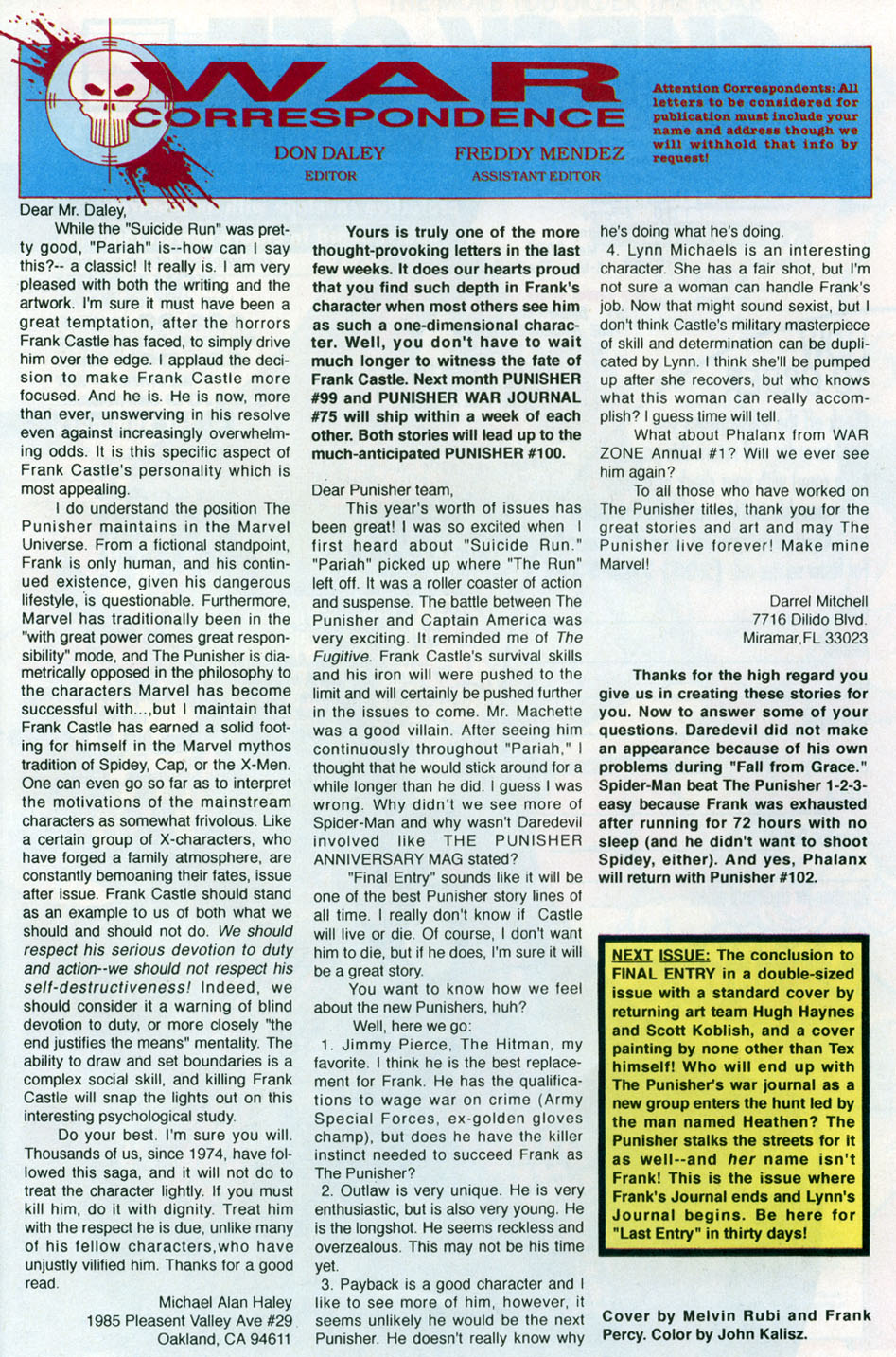 Read online The Punisher War Journal comic -  Issue #74 - 25