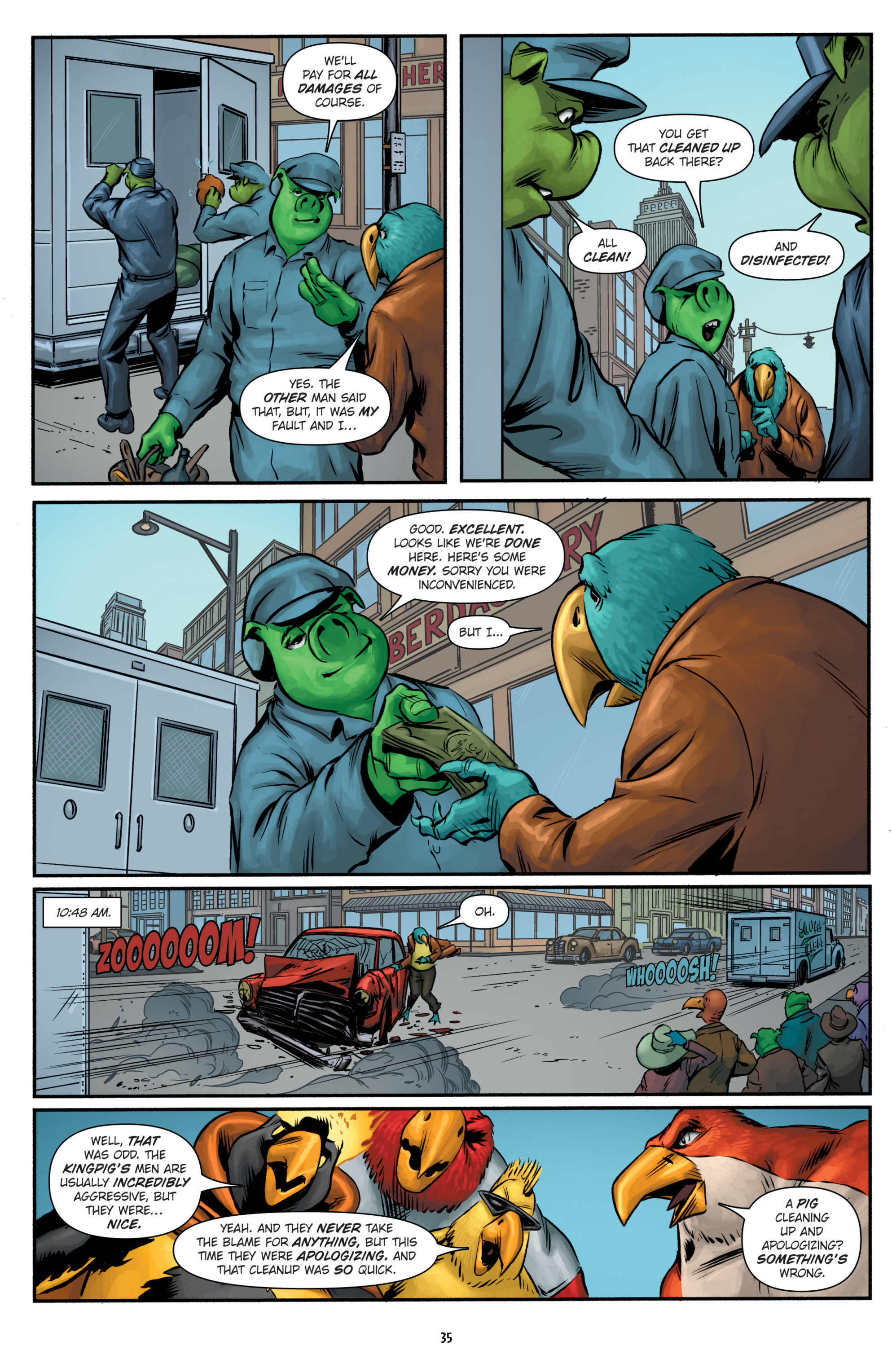 Read online Super Angry Birds comic -  Issue # TPB - 35