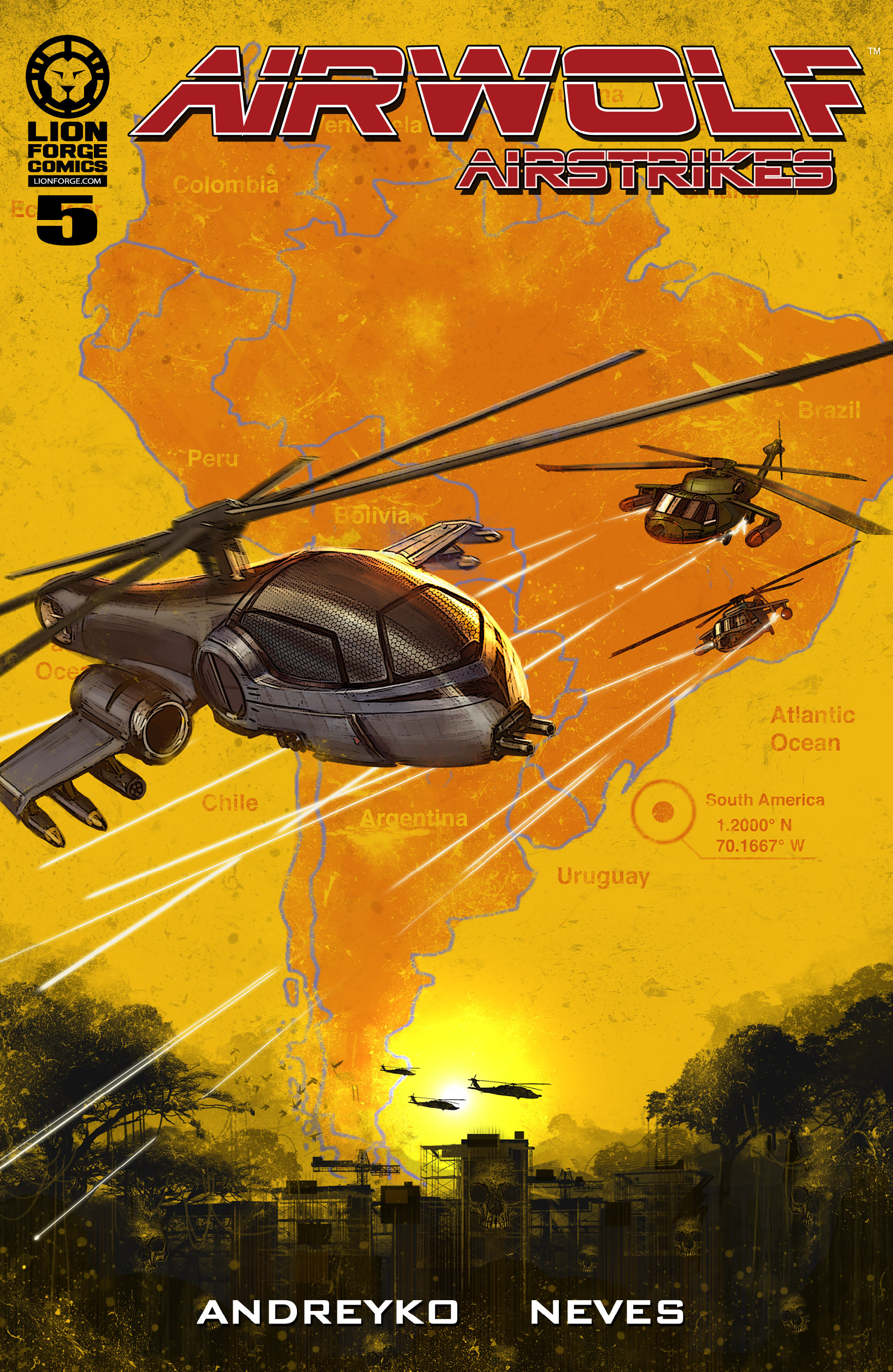 Read online Airwolf Airstrikes comic -  Issue #5 - 1