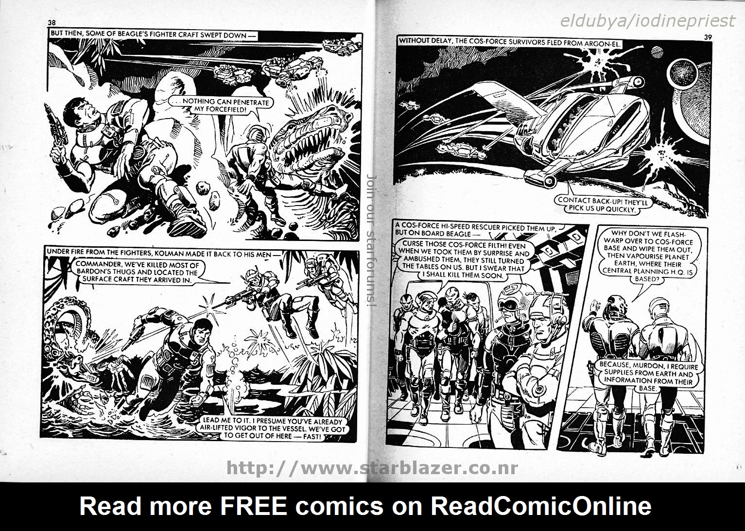 Read online Starblazer comic -  Issue #134 - 21
