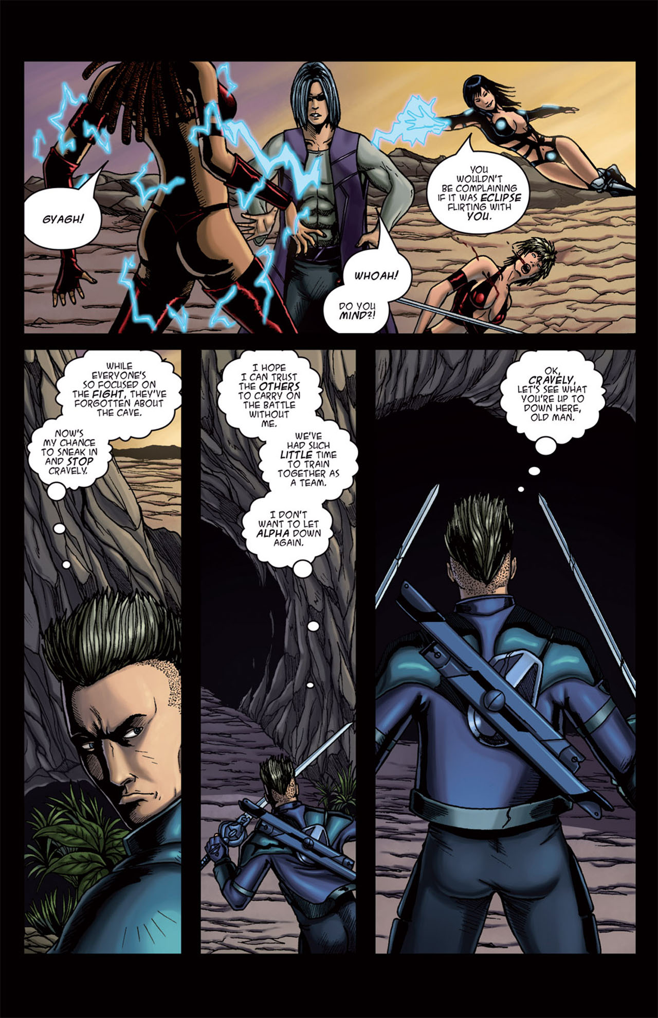 Read online Alpha Gods comic -  Issue #2 - 14