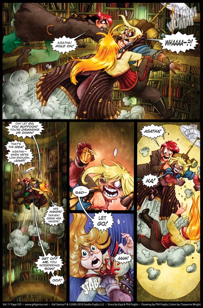 Read online Girl Genius (2002) comic -  Issue #11 - 36