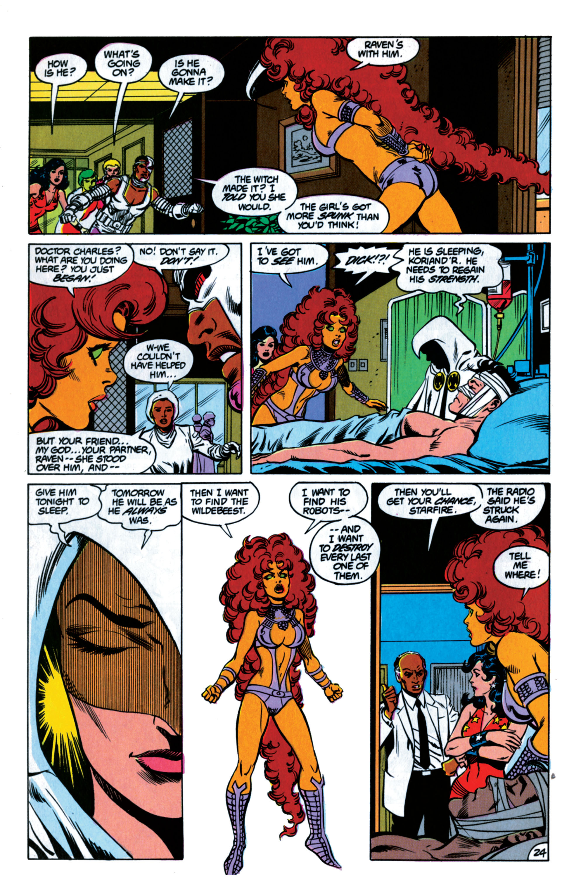 Read online The New Teen Titans (1984) comic -  Issue #36 - 25