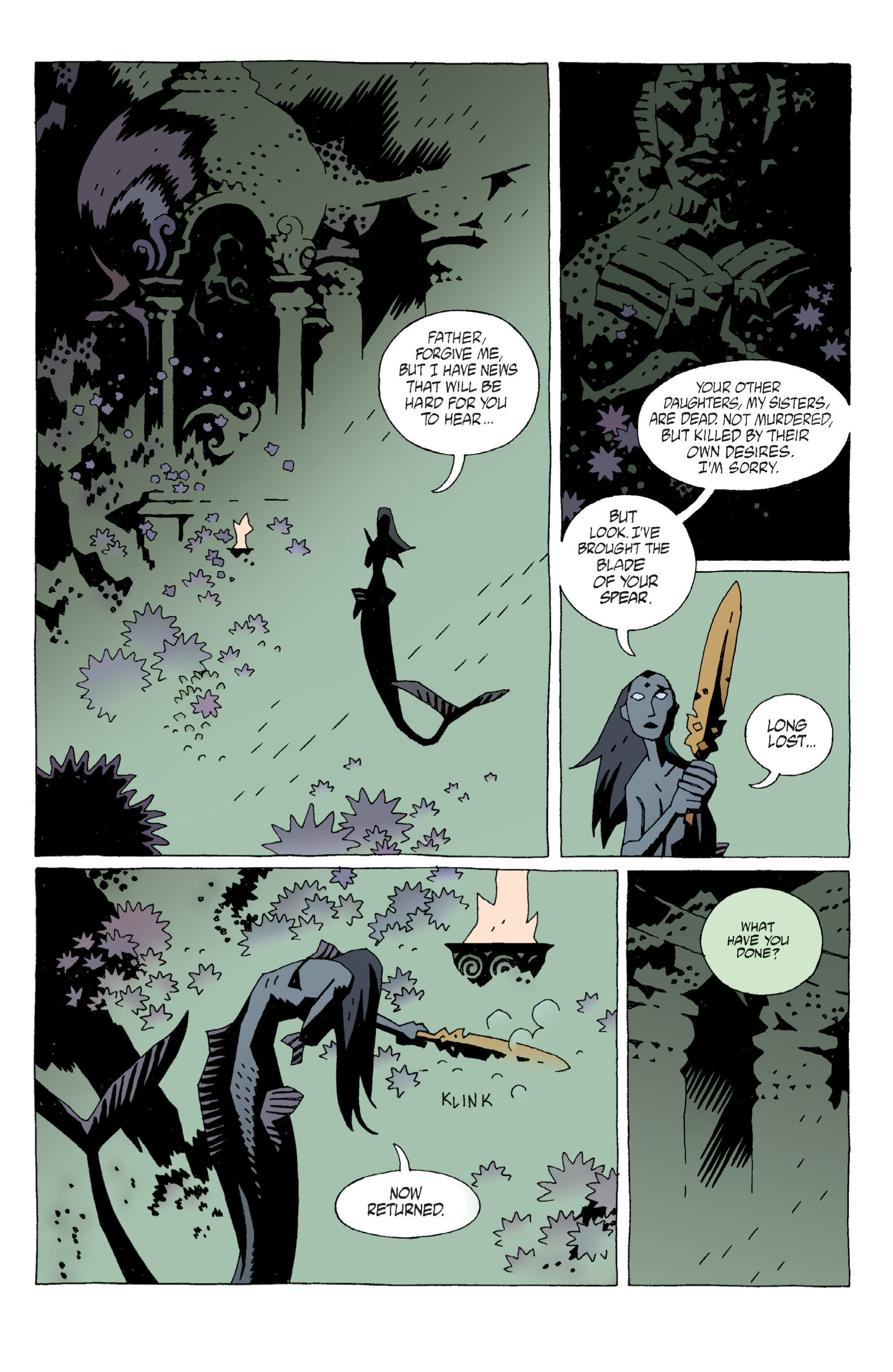 Read online Hellboy comic -  Issue #6 - 39