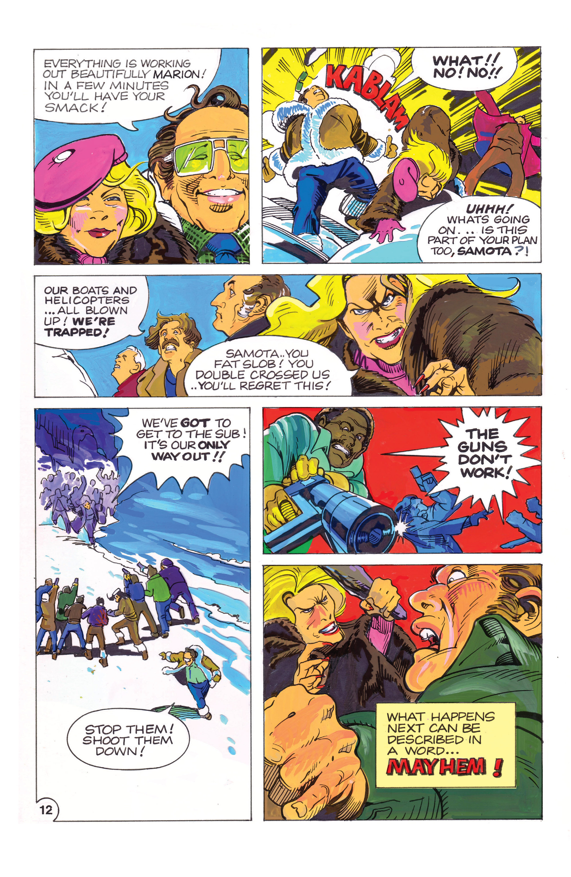 Read online Captain Canuck (1975) comic -  Issue #7 - 13