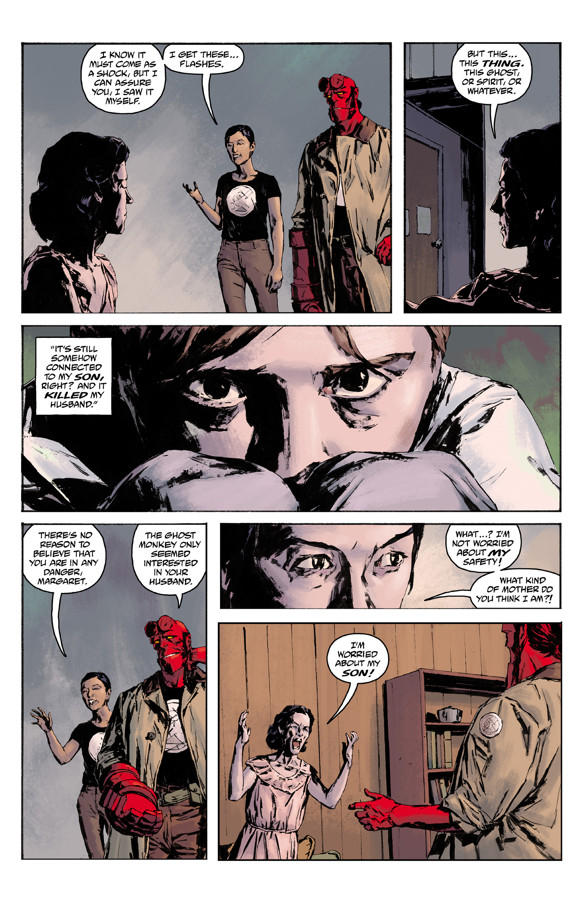 Read online Hellboy and the B.P.R.D.: 1954--The Unreasoning Beast comic -  Issue # Full - 22