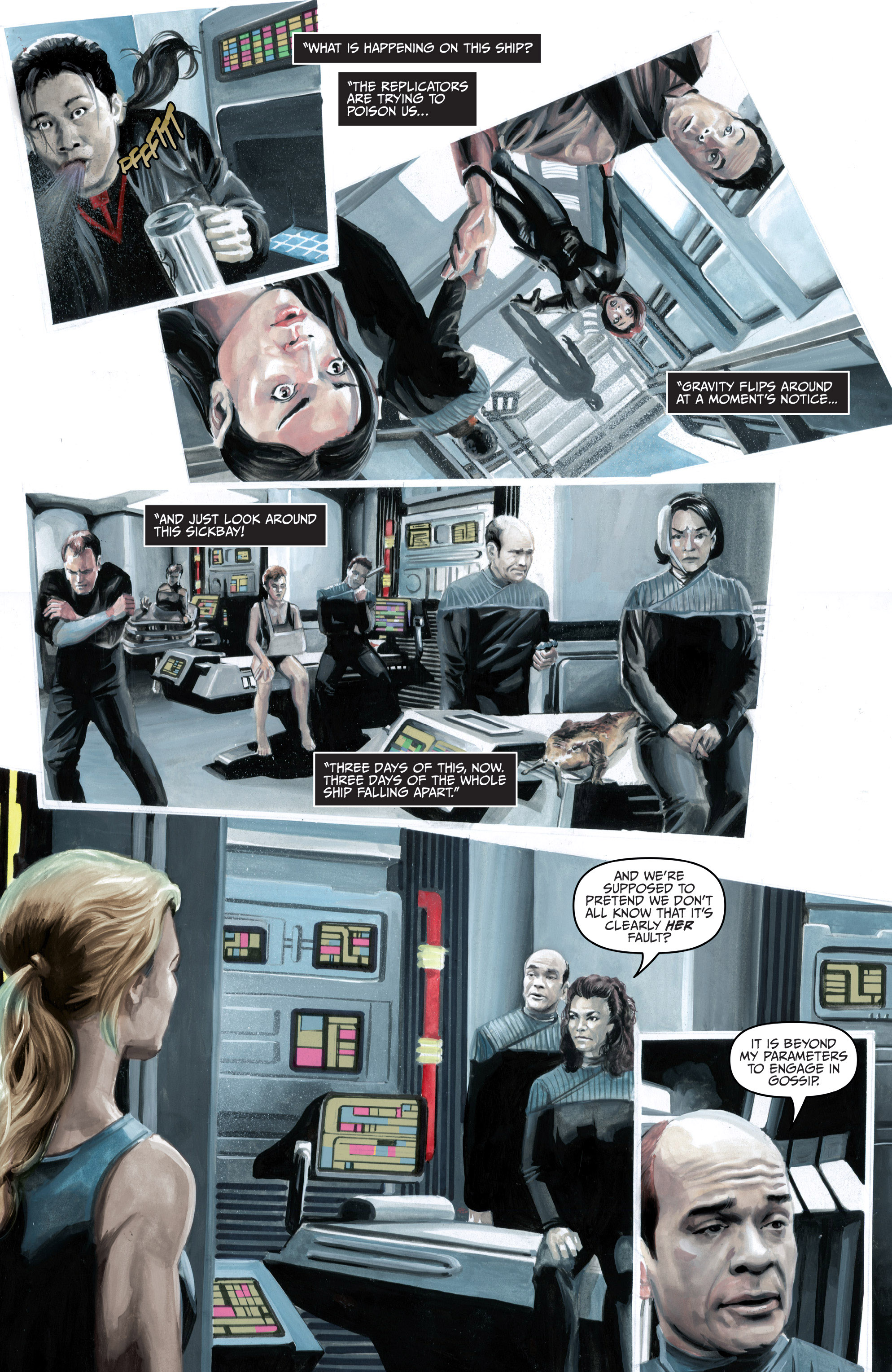 Read online Star Trek: Voyager: Mirrors and Smoke One-Shot comic -  Issue # Full - 9