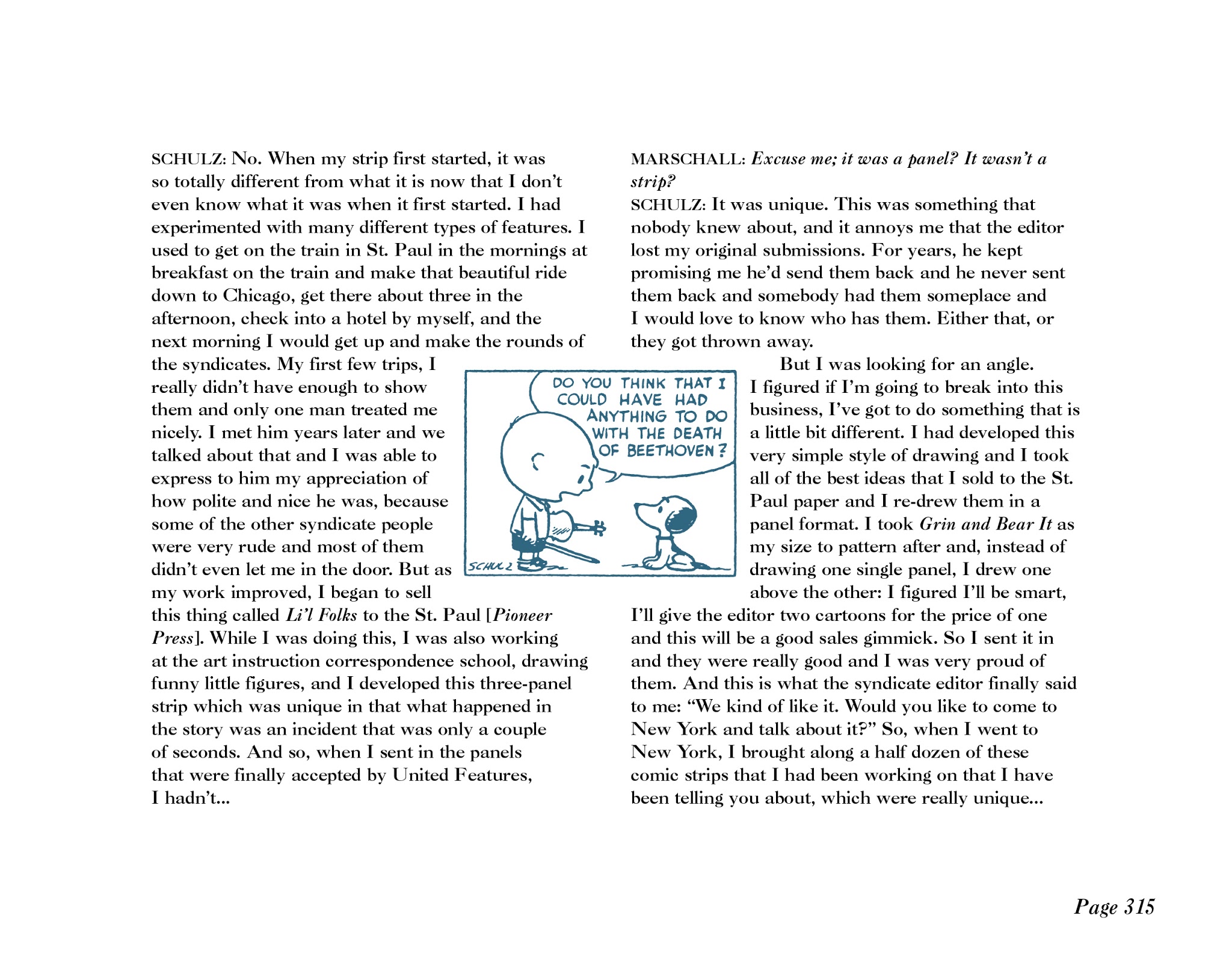 Read online The Complete Peanuts comic -  Issue # TPB 1 - 326