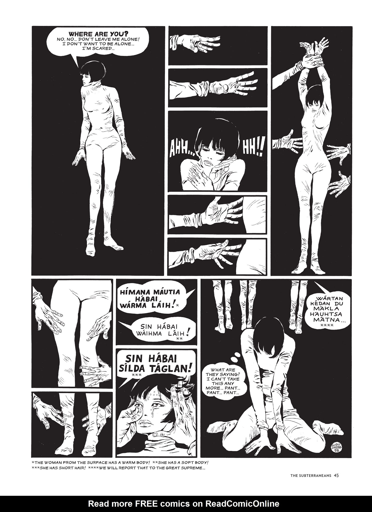 Read online The Complete Crepax comic -  Issue # TPB 1 - 45