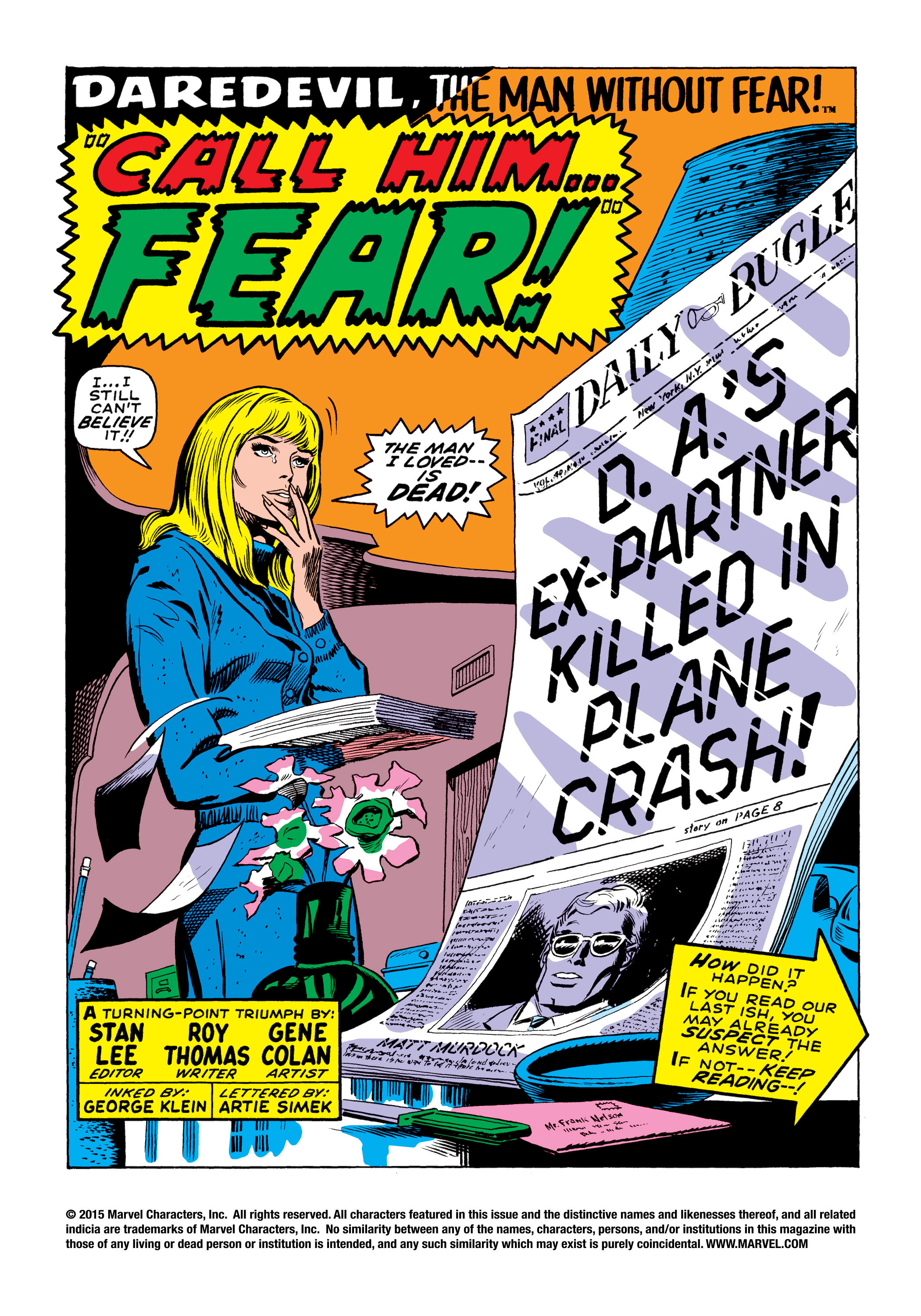 Read online Marvel Masterworks: Daredevil comic -  Issue # TPB 6 (Part 1) - 8