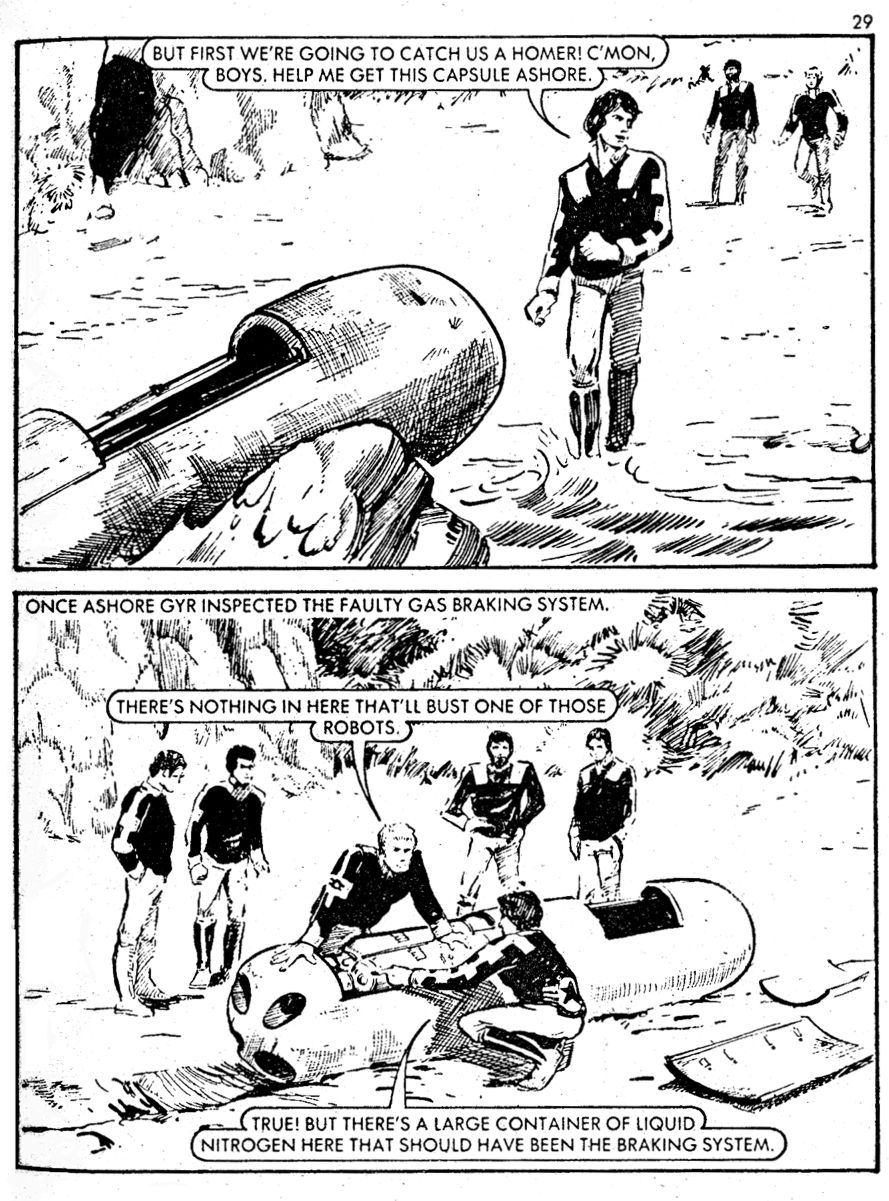 Read online Starblazer comic -  Issue #21 - 29