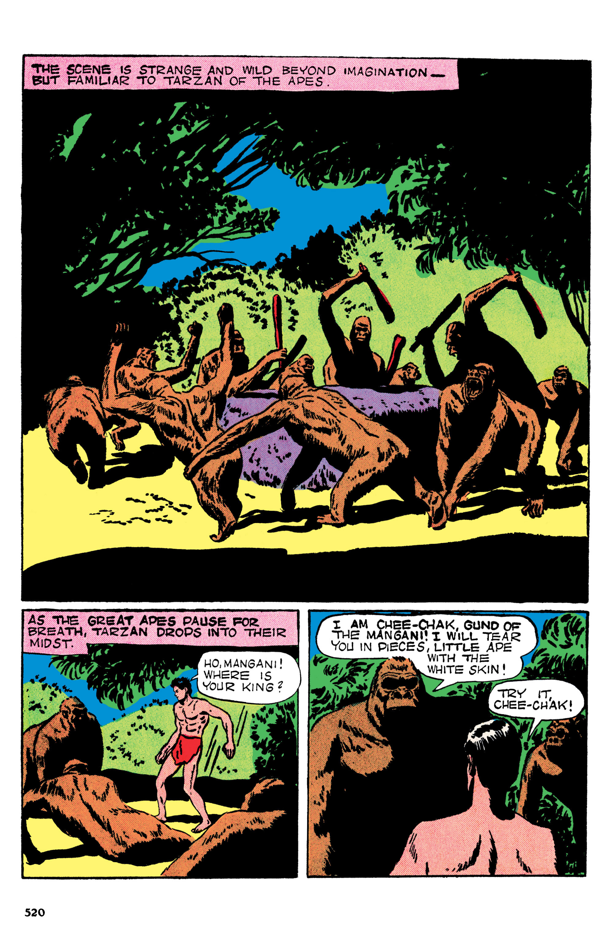 Read online Edgar Rice Burroughs Tarzan: The Jesse Marsh Years Omnibus comic -  Issue # TPB (Part 6) - 22