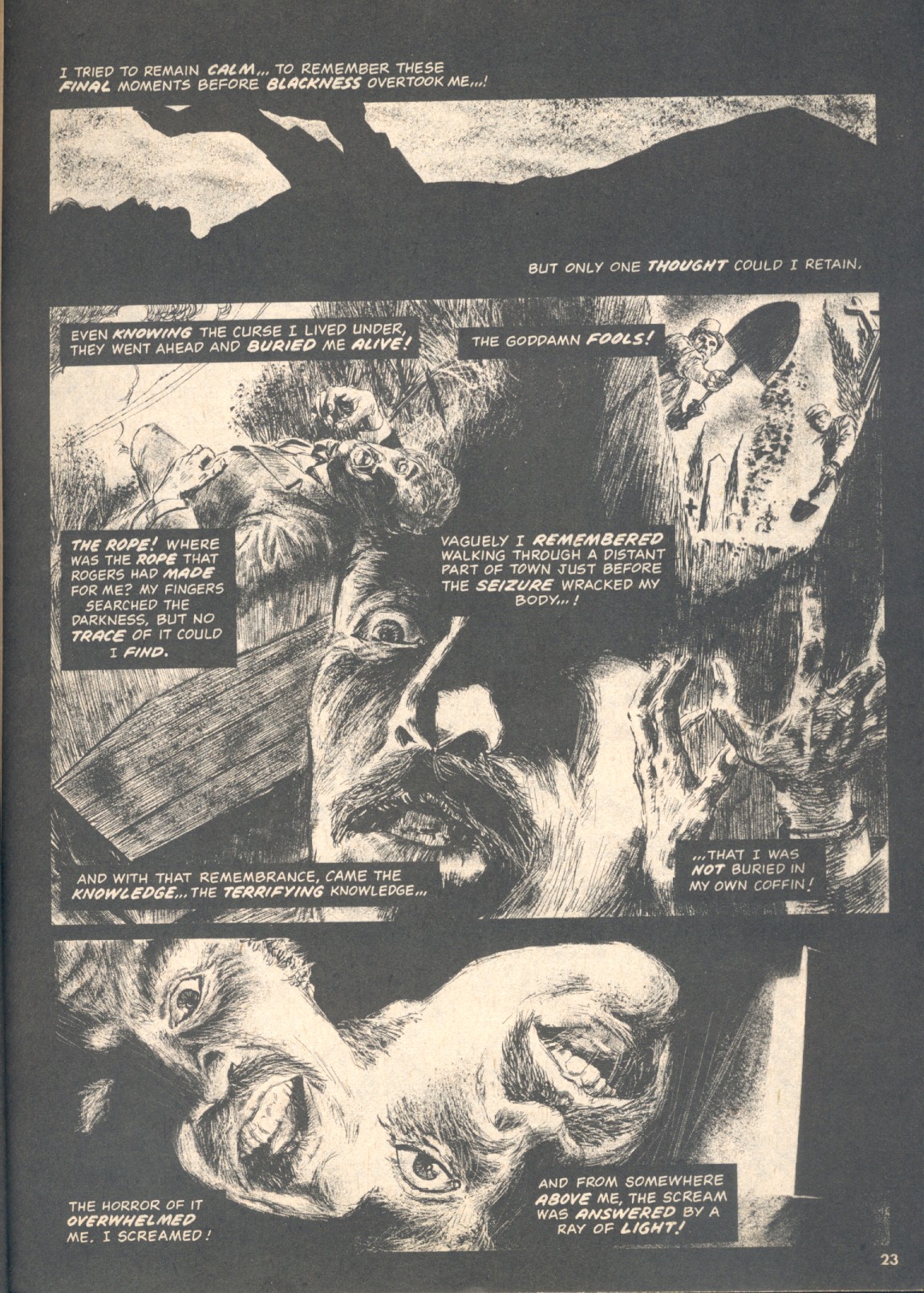 Read online Creepy (1964) comic -  Issue #69 - 23