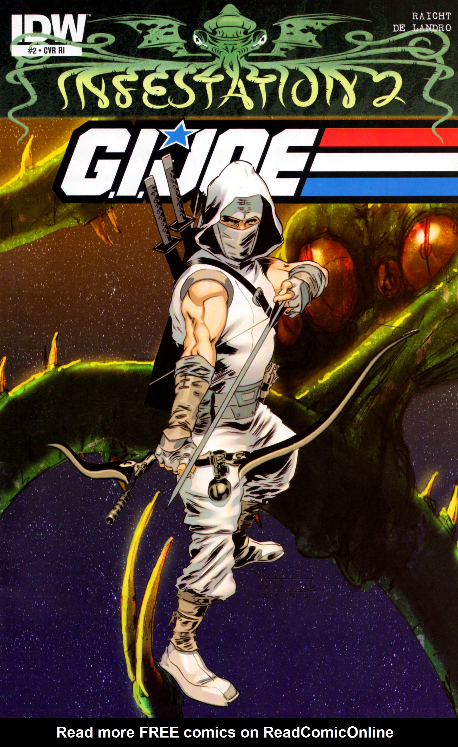 Read online Infestation 2: G.I. Joe comic -  Issue #2 - 2