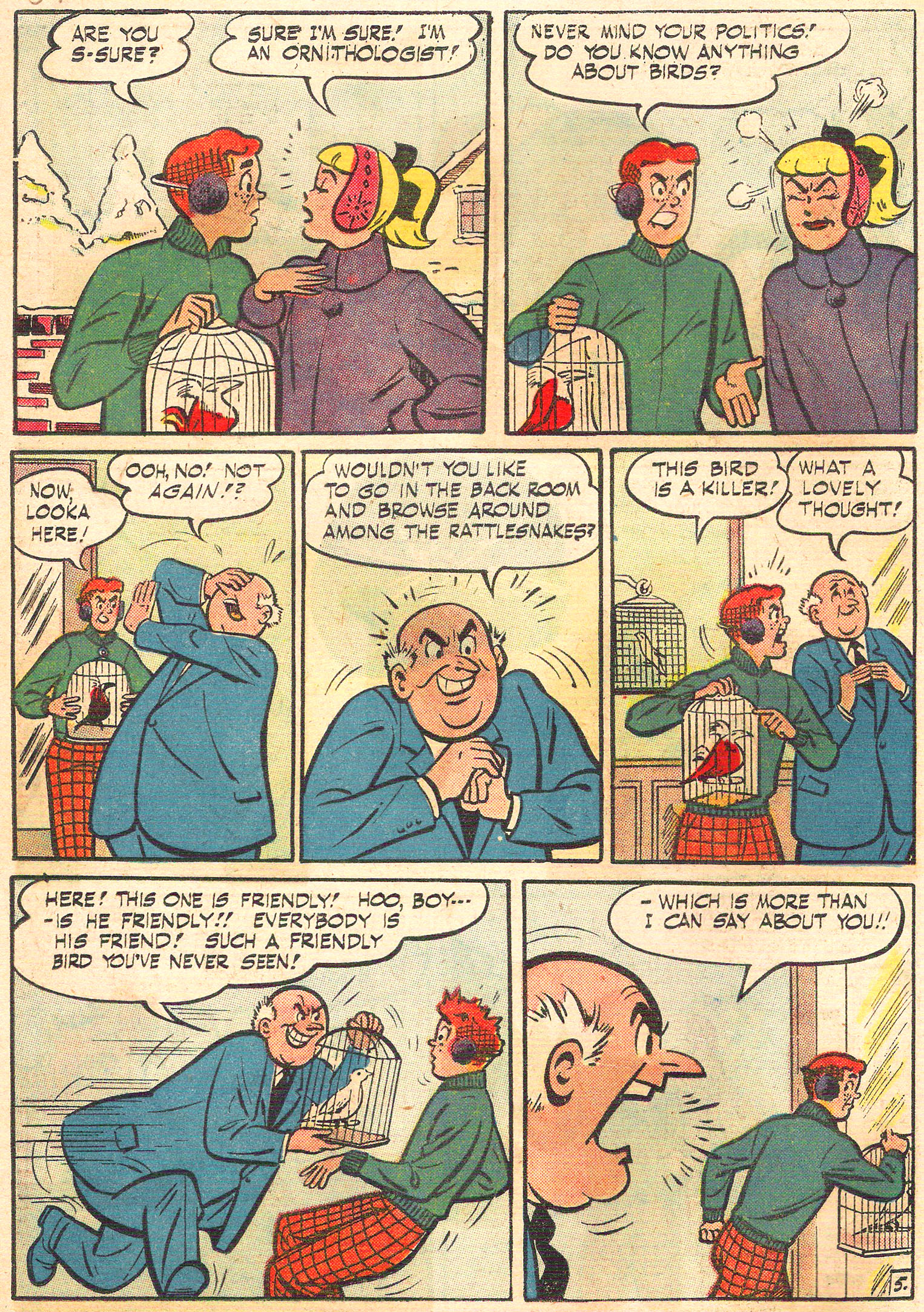 Read online Archie's Christmas Stocking comic -  Issue #6 - 56