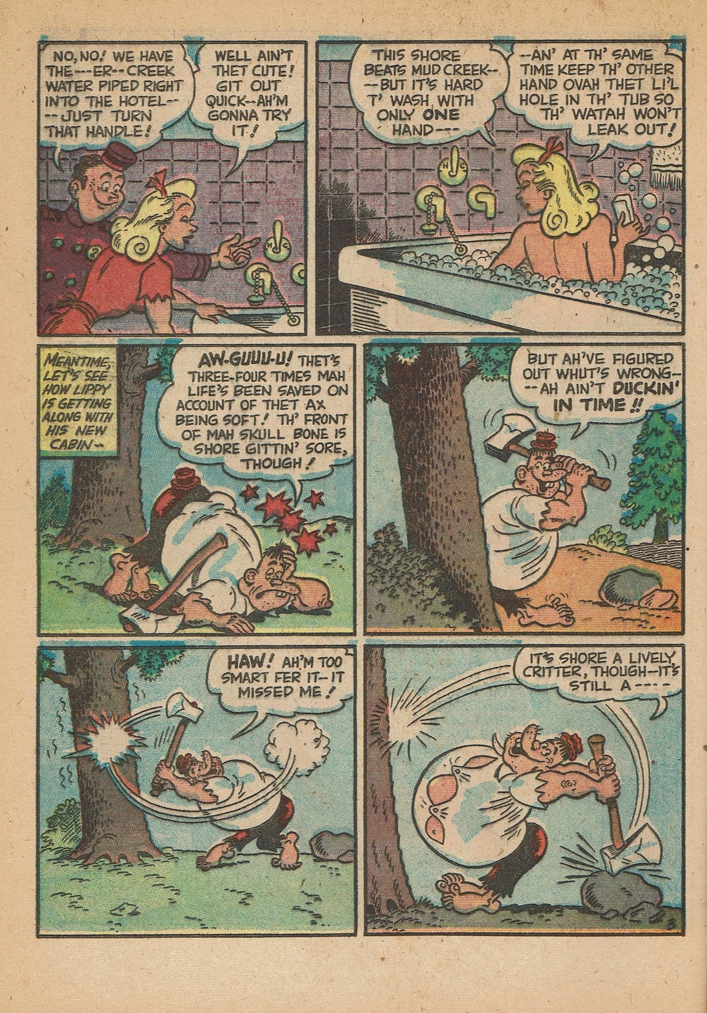 Read online Babe (1948) comic -  Issue #1 - 44