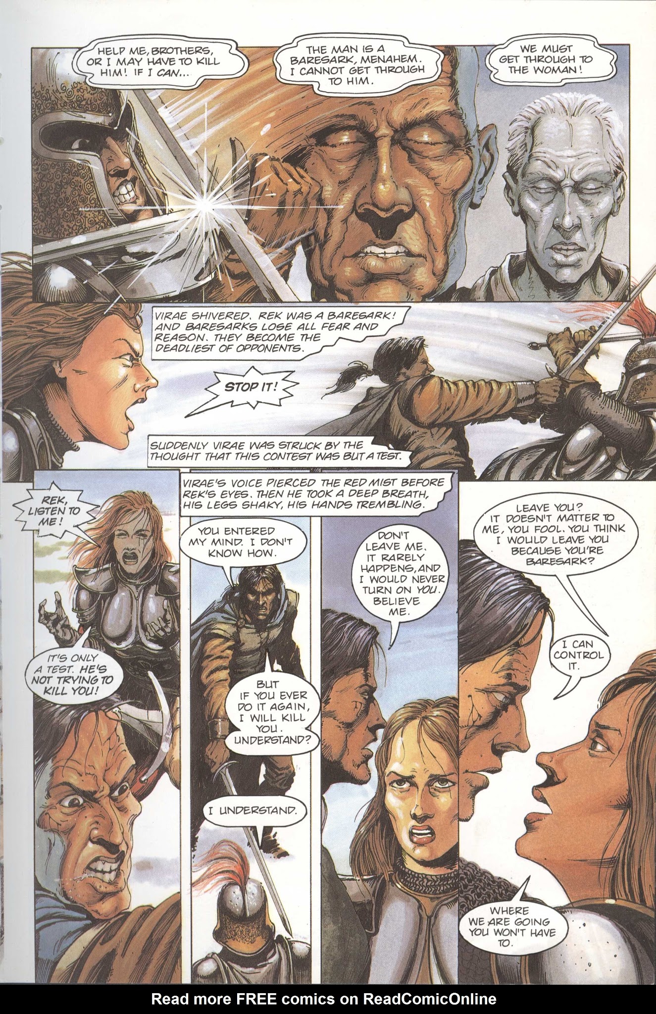 Read online David Gemmell's Legend: A Graphic Novel comic -  Issue # TPB - 18