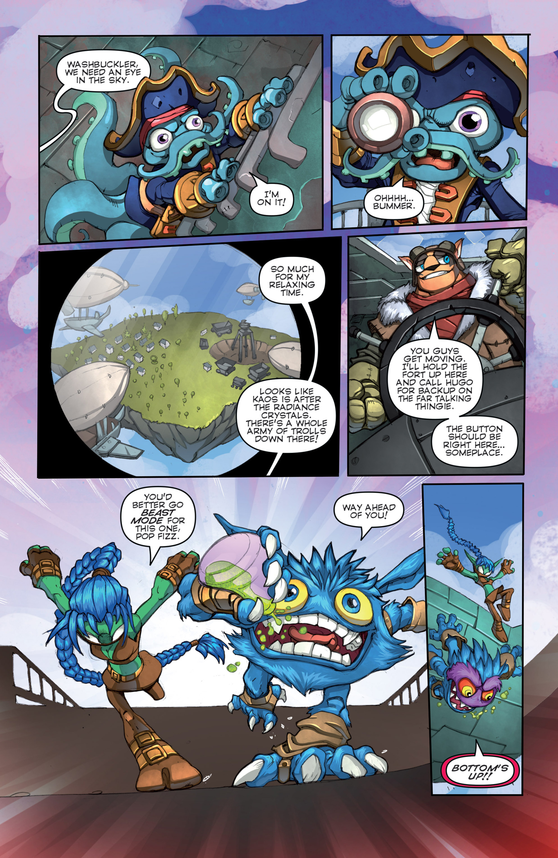 Read online Skylanders comic -  Issue #0 - 8