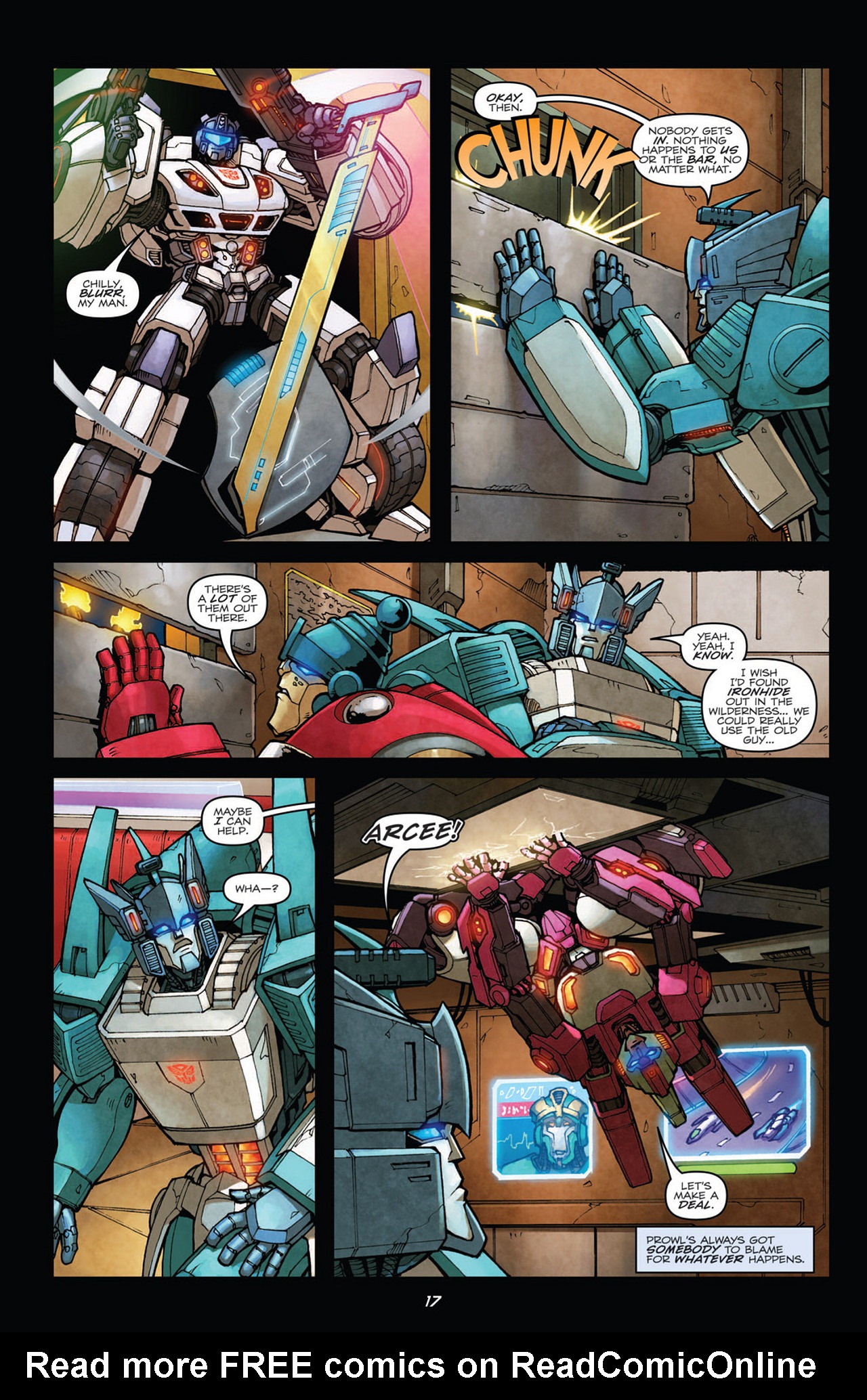Read online Transformers: Robots In Disguise (2012) comic -  Issue #12 - 19
