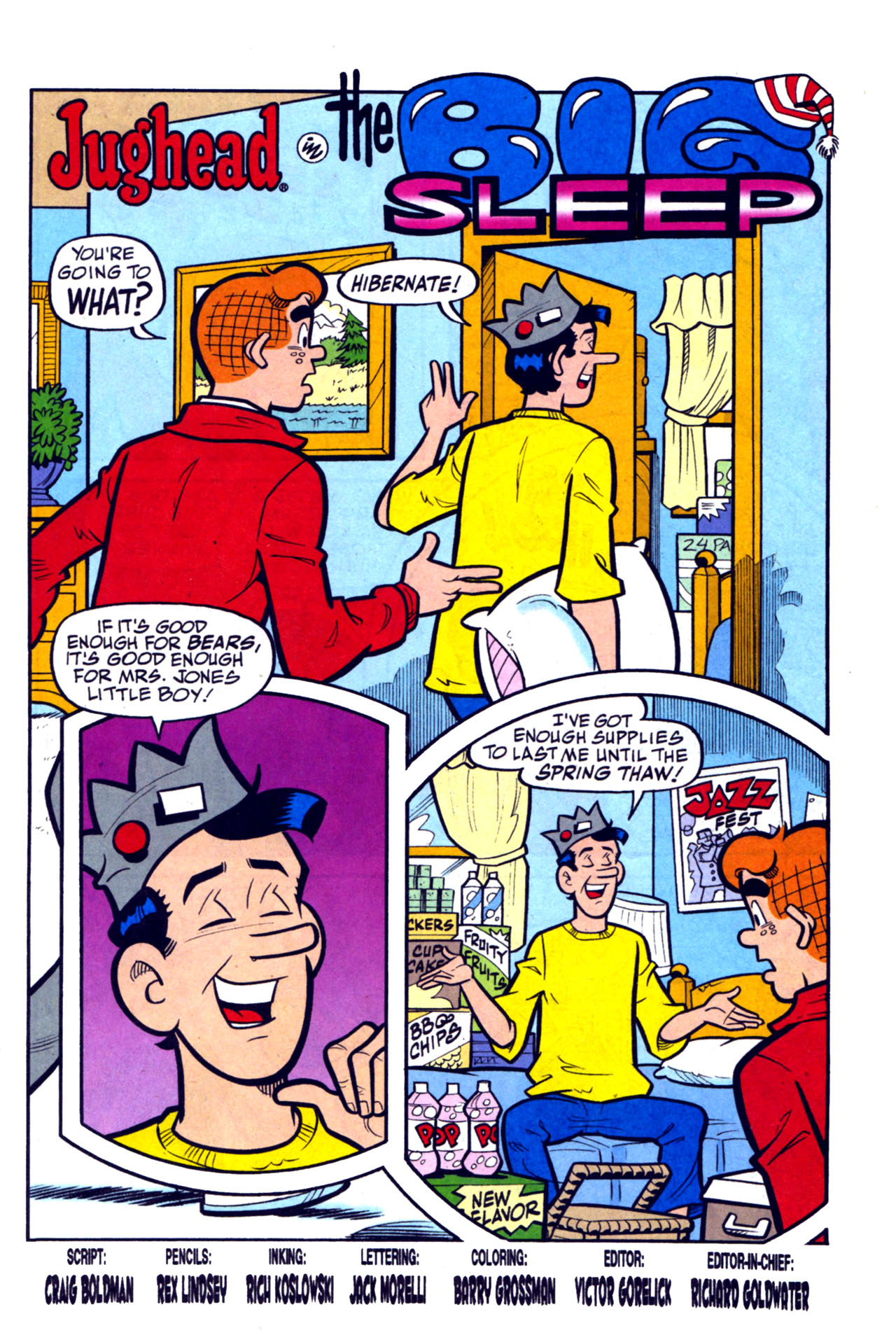 Read online Archie's Pal Jughead Comics comic -  Issue #186 - 2
