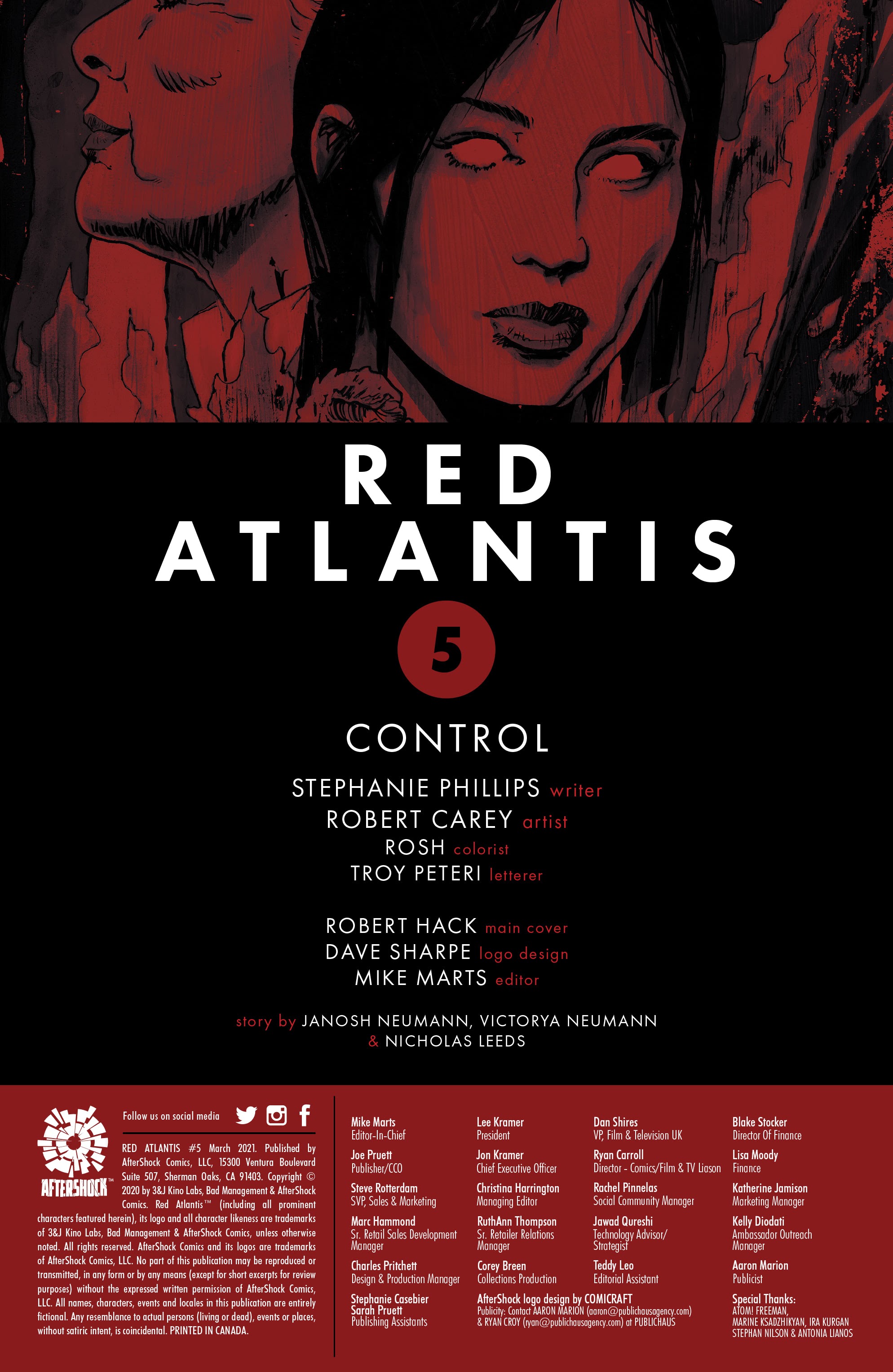 Read online Red Atlantis comic -  Issue #5 - 2