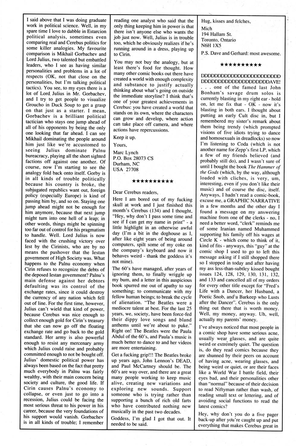 Read online Cerebus comic -  Issue #137 - 24